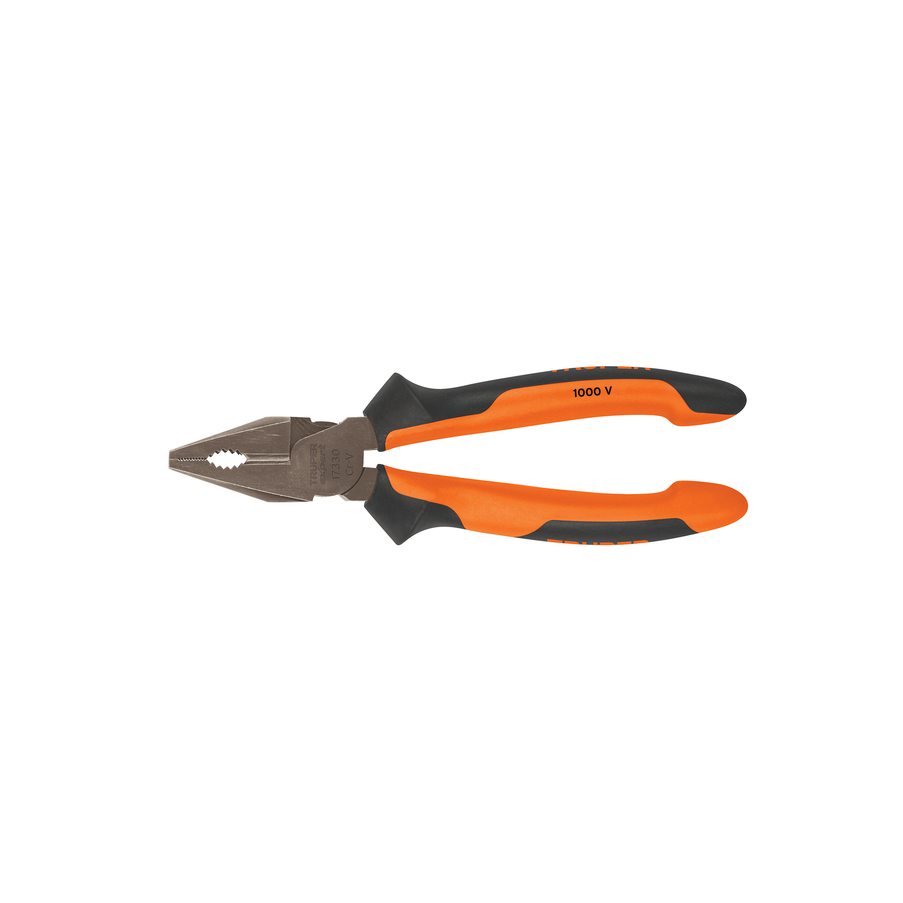 Pinza para electricista 8" alta palanca,Comfort Grip,EXPERT TRUPER