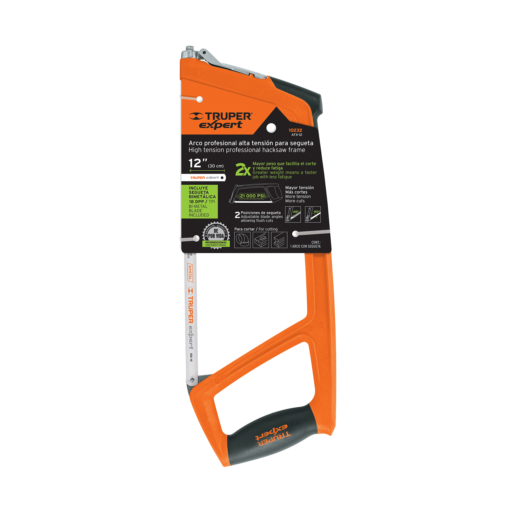 Arco 12" profesional extra pesado de 1 kg, TRUPER EXPERT TRUPER