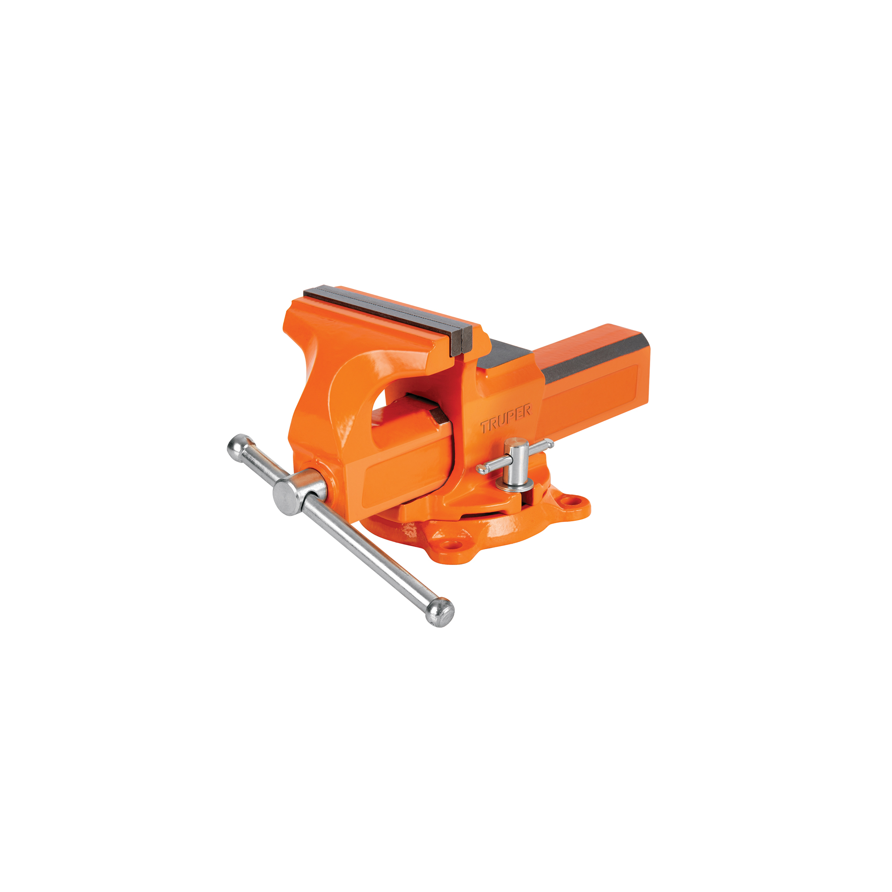 Tornillo de banco 5" tipo europeo de hierro nodular, TRUPER TRUPER