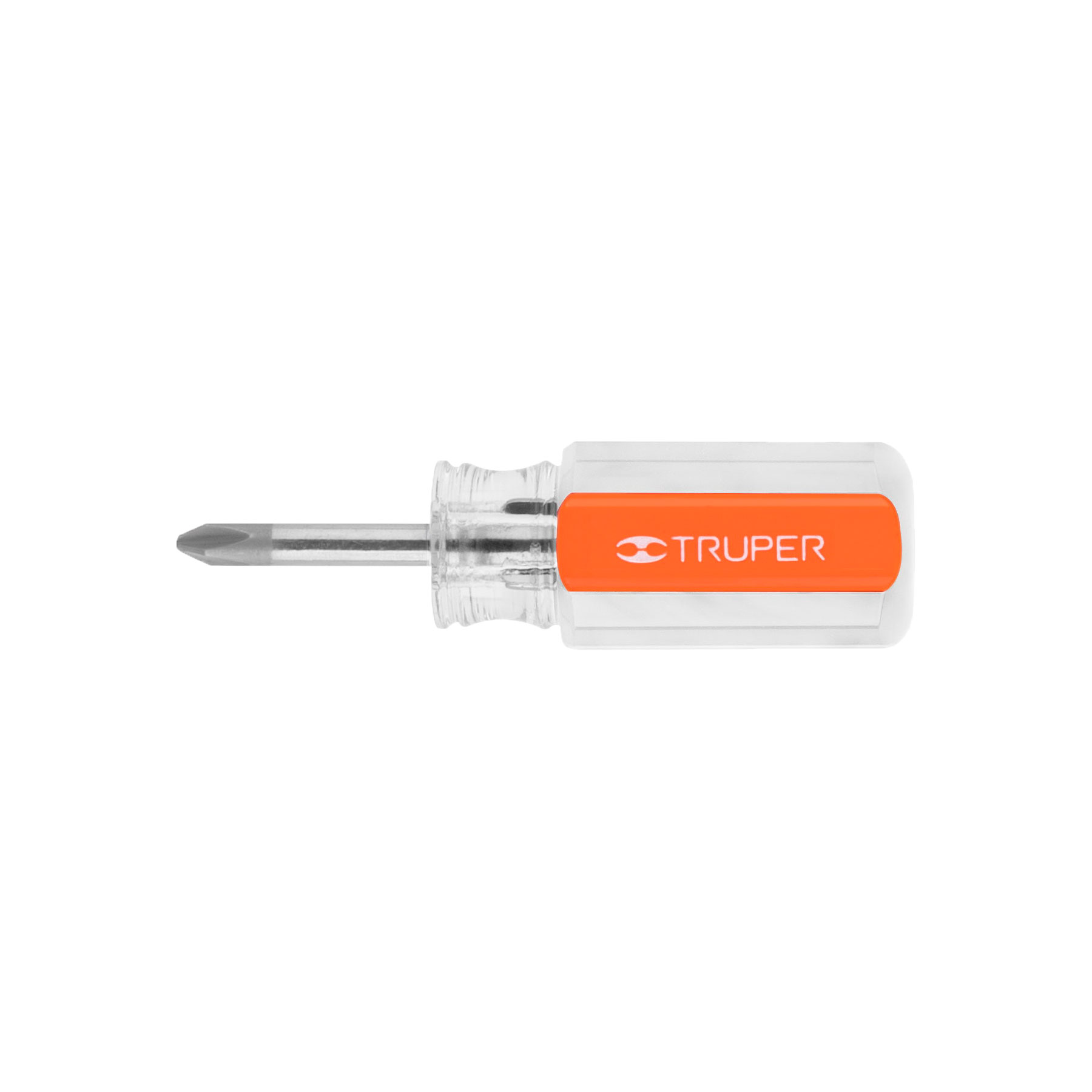 Desarmador de cruz 1/4" x 1-1/2" mango de acetato, TRUPER TRUPER
