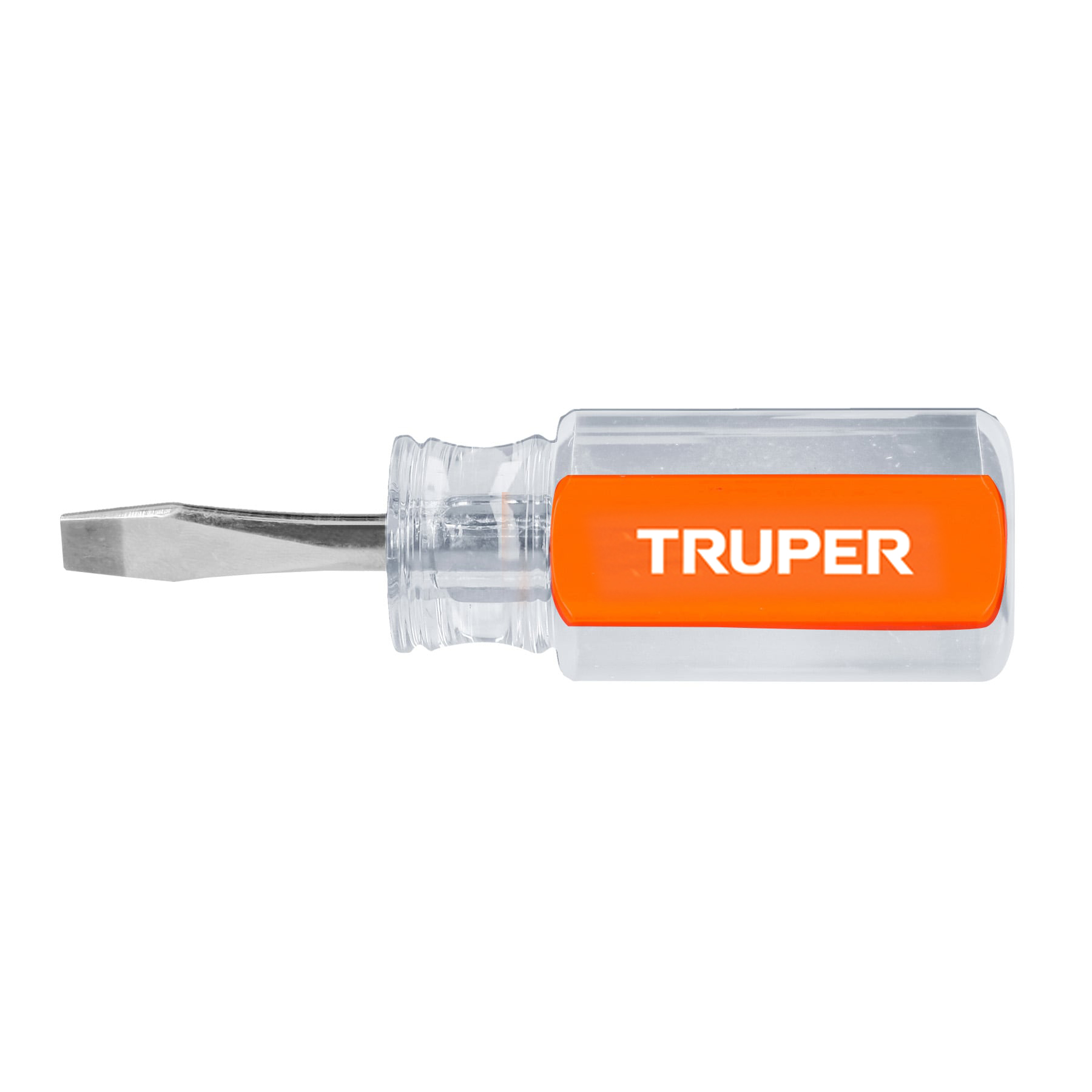 Desarmador plano 1/4" x 1-1/2" mango de acetato, TRUPER TRUPER