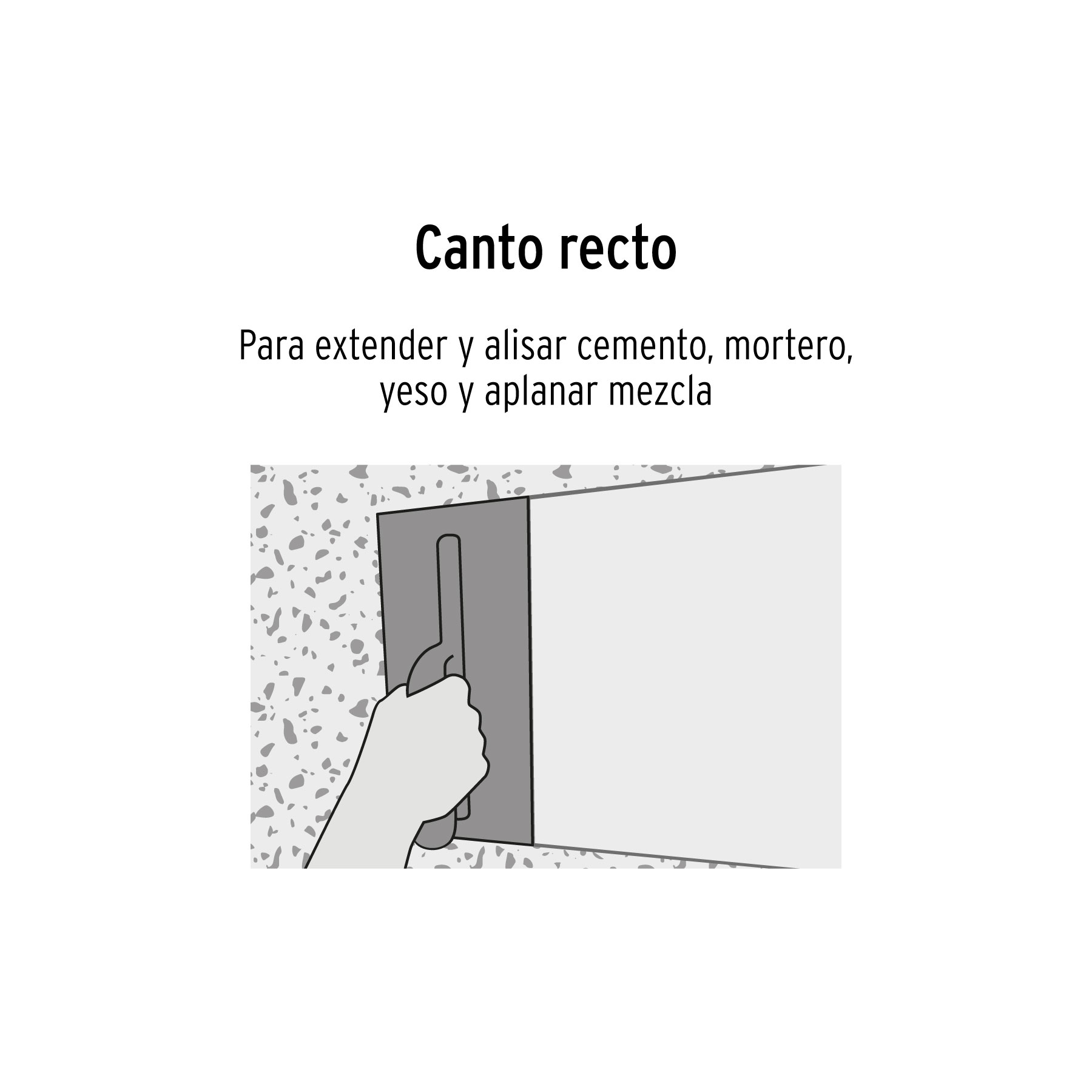 Llana 11" canto recto, 6 remaches, mango madera, TRUPER TRUPER