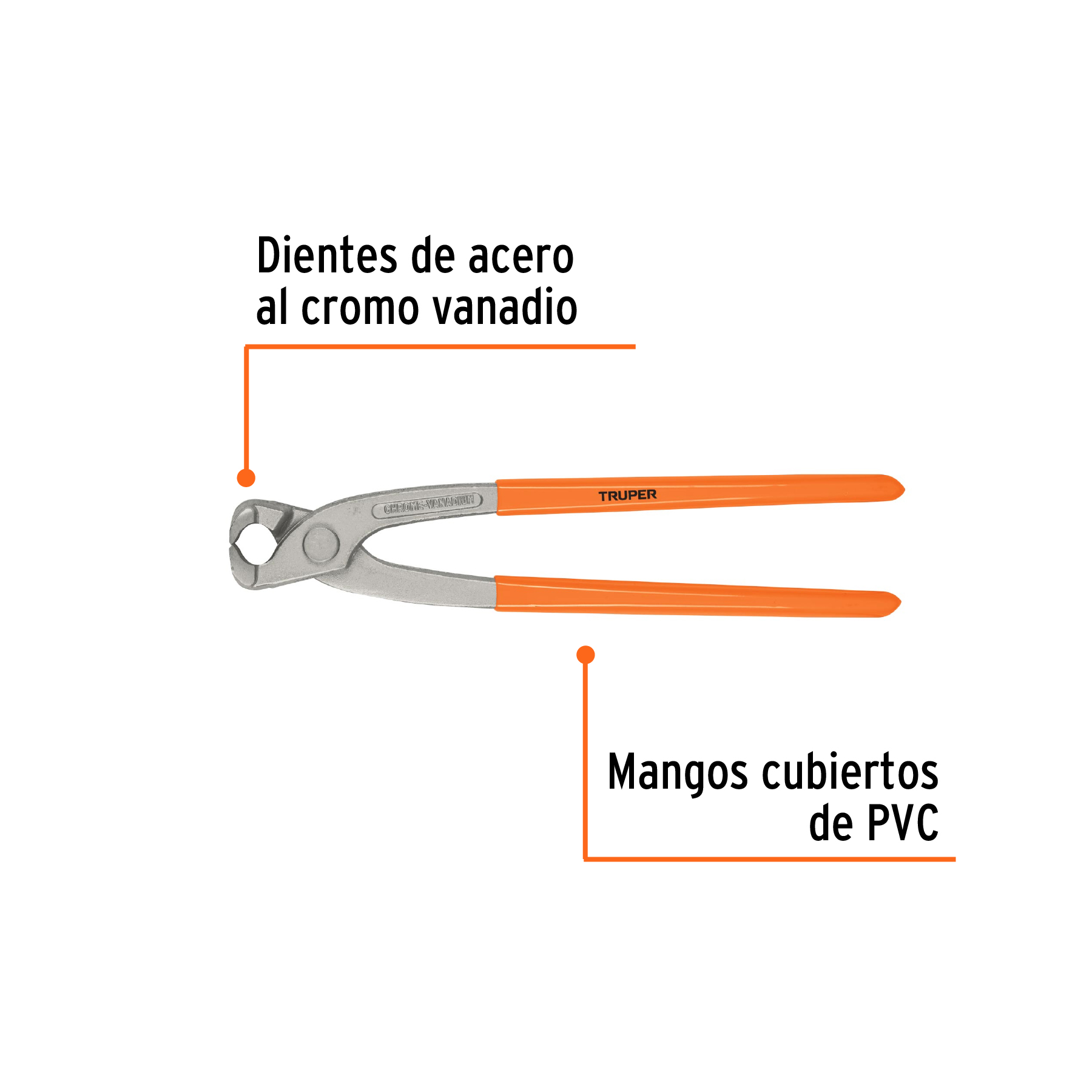 Tenaza de armador 10", TRUPER TRUPER