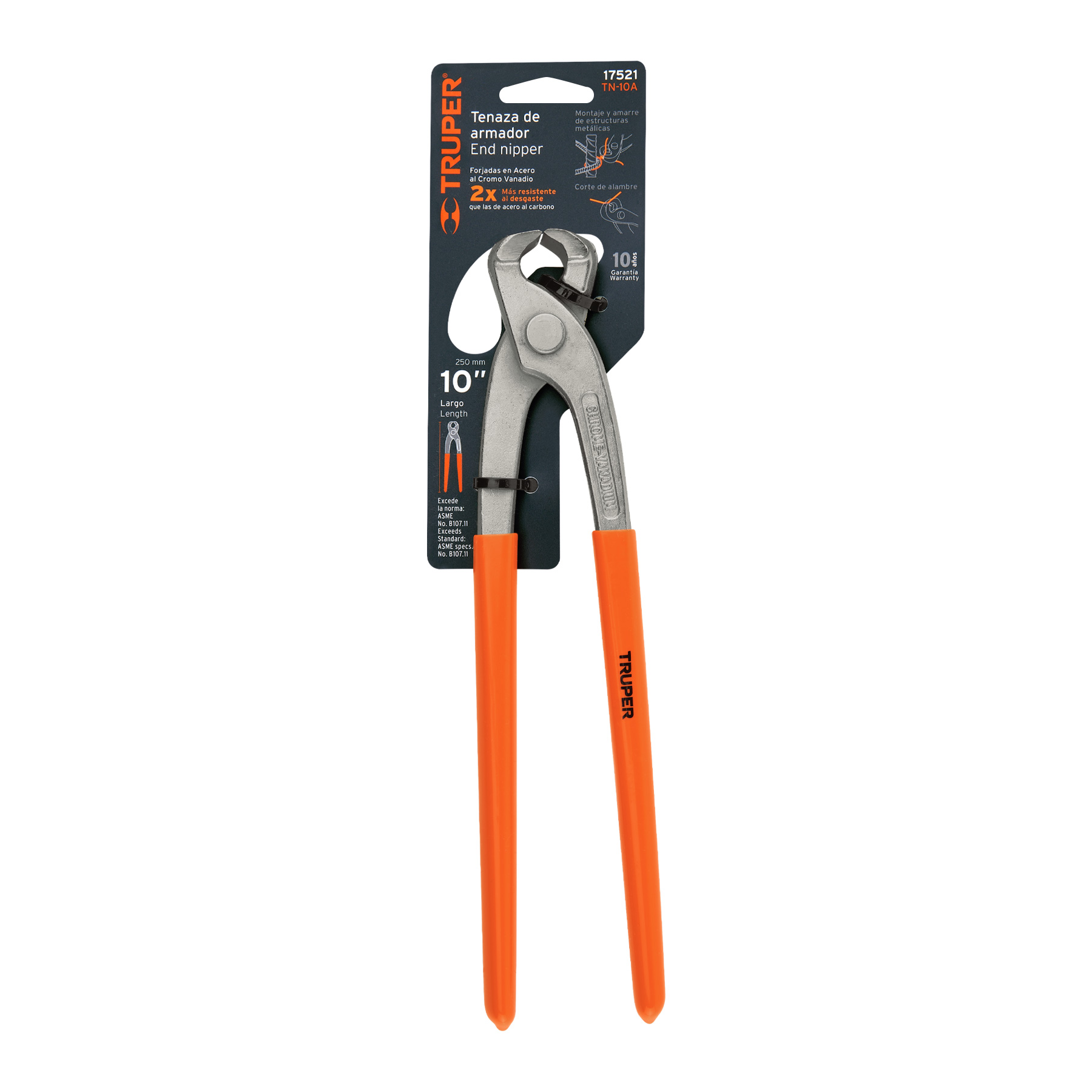 Tenaza de armador 10", TRUPER TRUPER