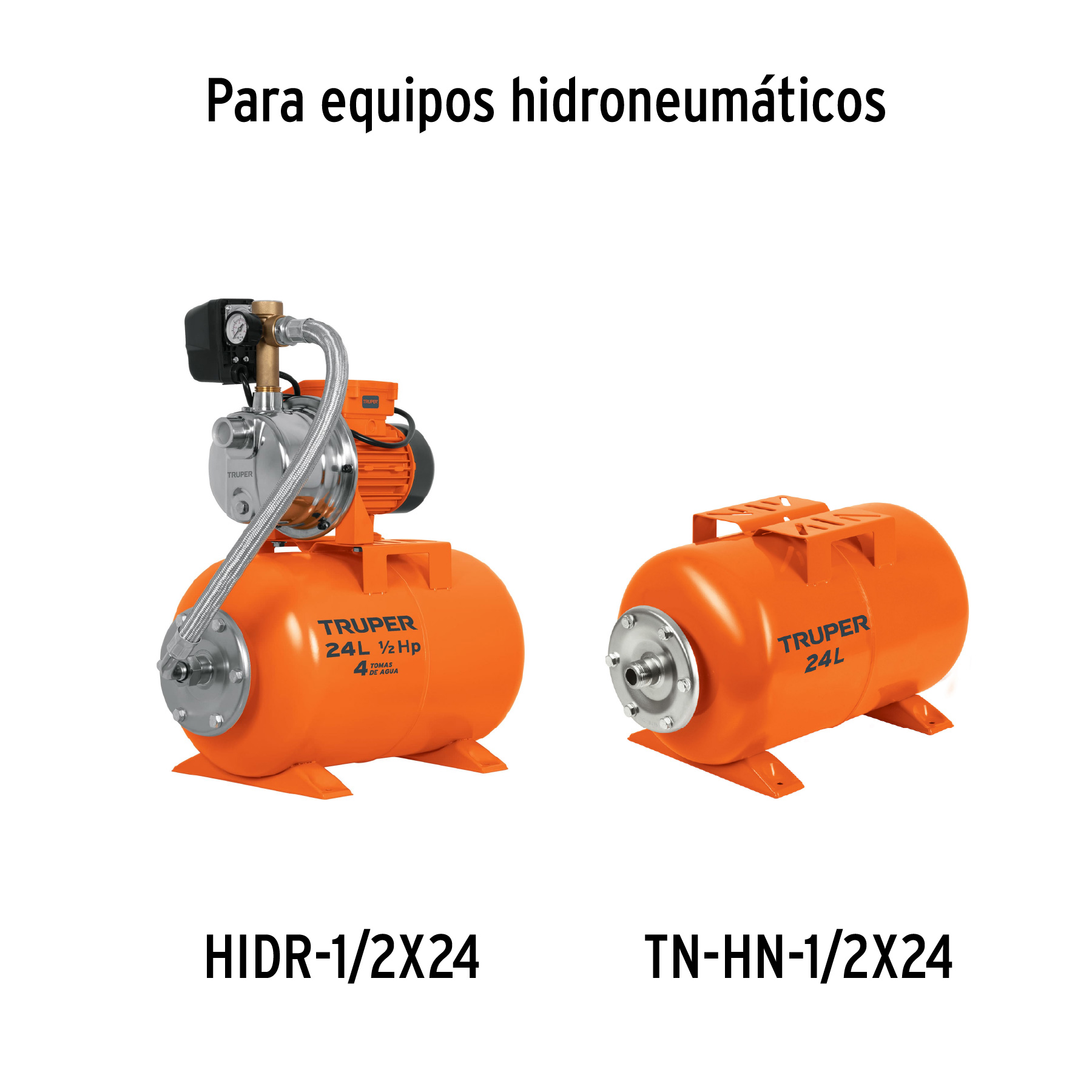 Membrana para hidroneumático HIDR-1/2X24, TRUPER TRUPER
