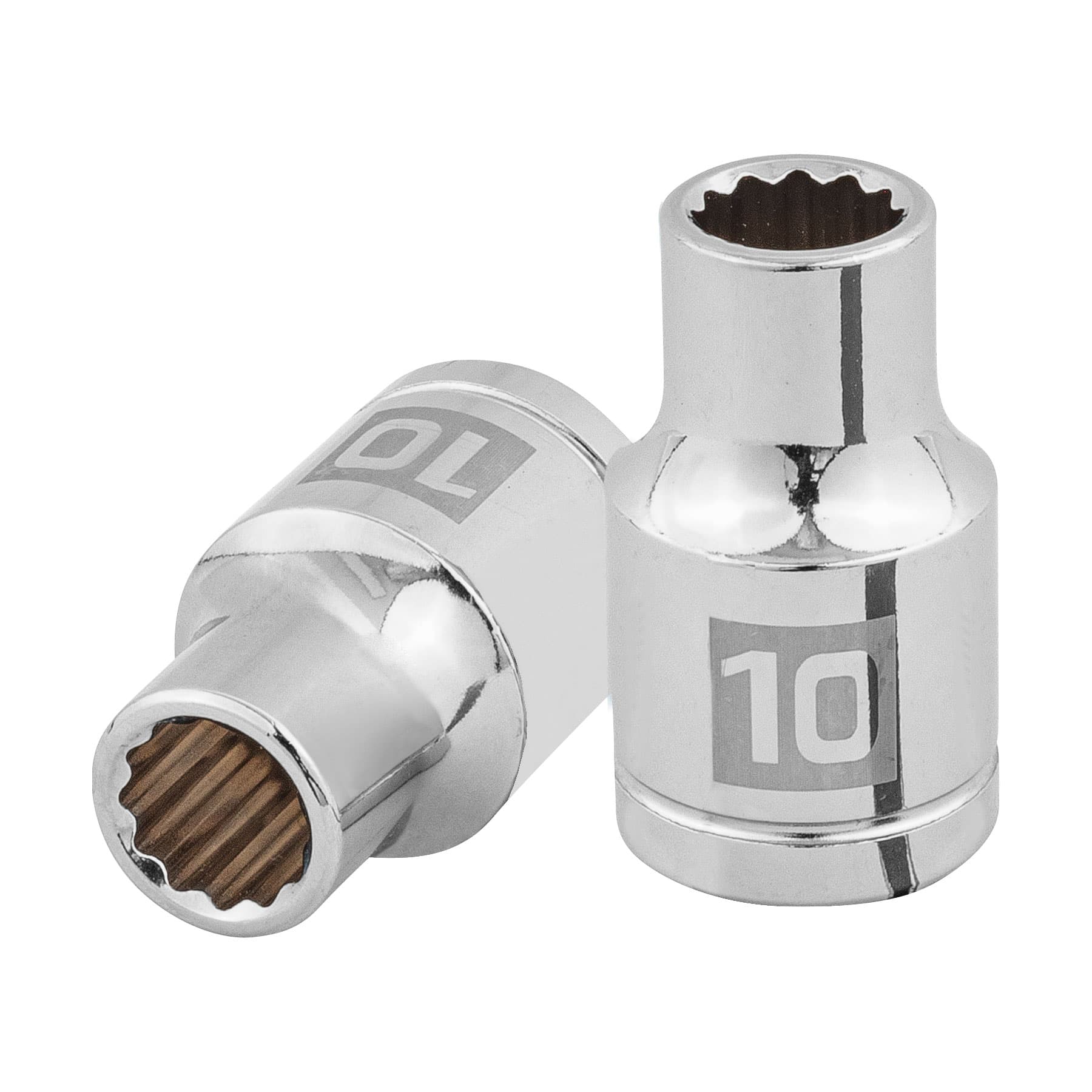 Dado de 10 mm, 12 puntas, cuadro 1/2", TRUPER TRUPER