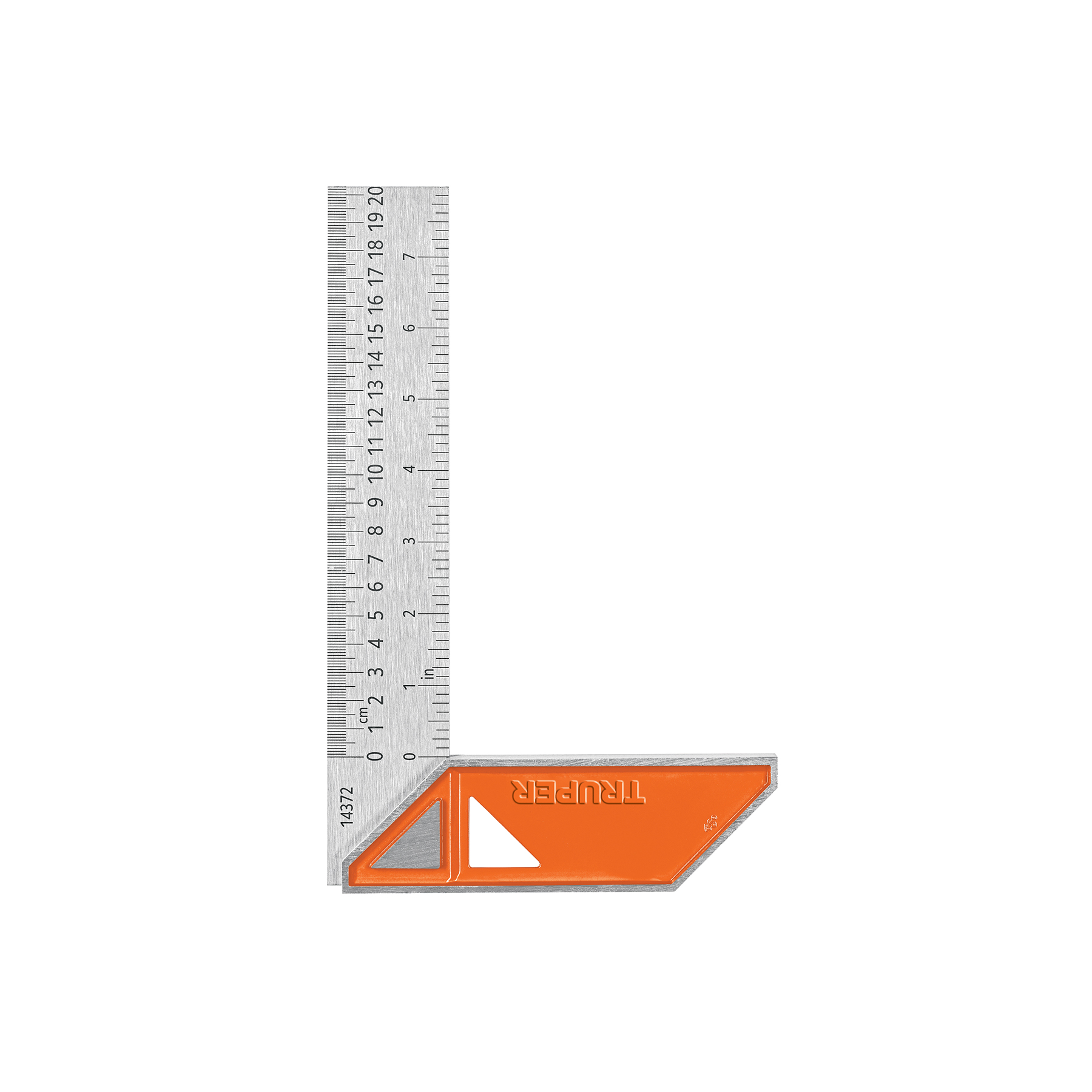 Escuadra 8" para carpintero con mango 100% de aluminio TRUPER