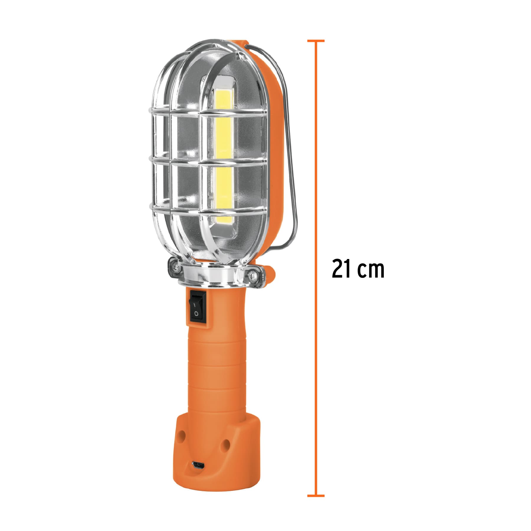 Lámpara LED 280 lm de taller, recargable, TRUPER TRUPER