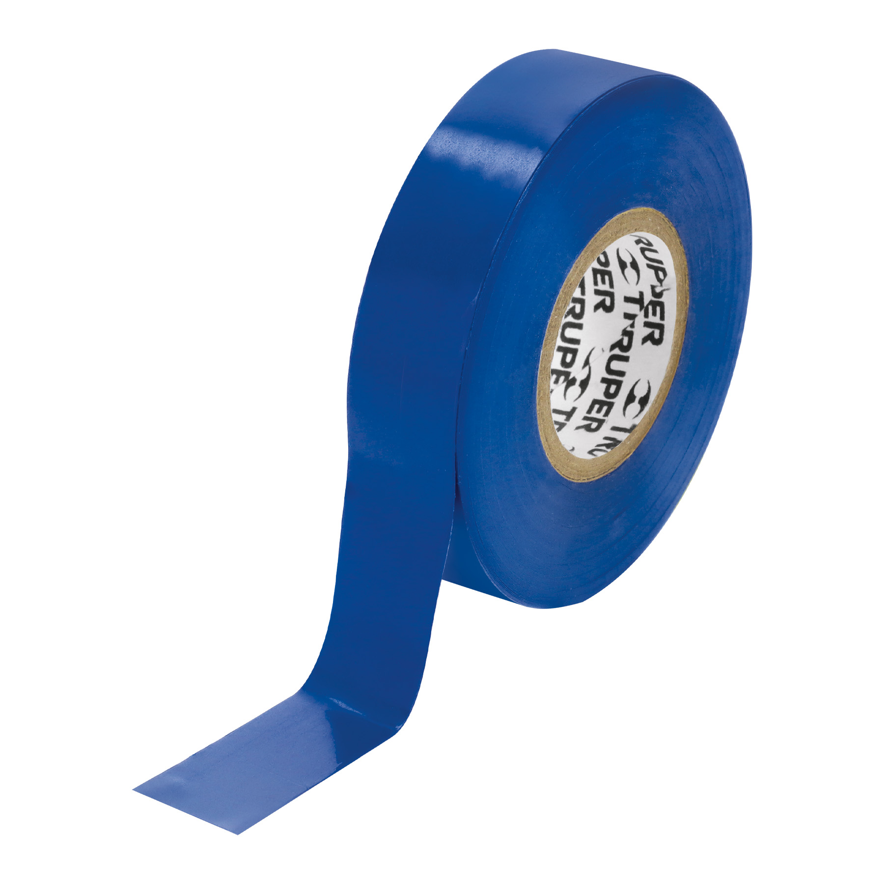 Cinta de aislar de 18 m x 19 mm, azul, TRUPER TRUPER