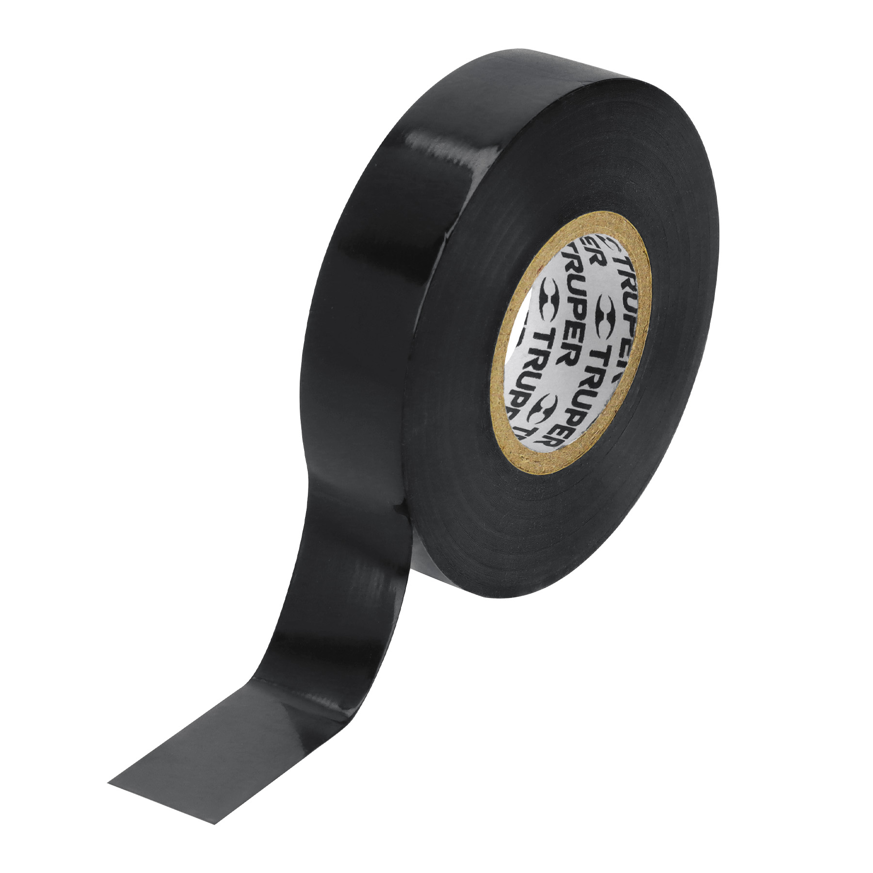Cinta de aislar de 18 m x 19 mm, negra, TRUPER TRUPER