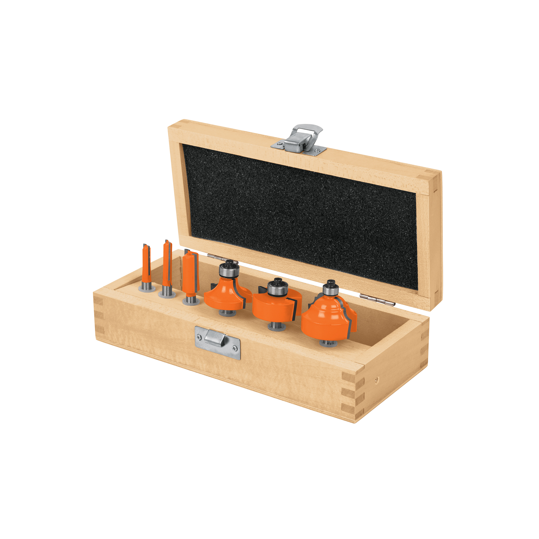 Juego de 6 brocas para router, TRUPER TRUPER