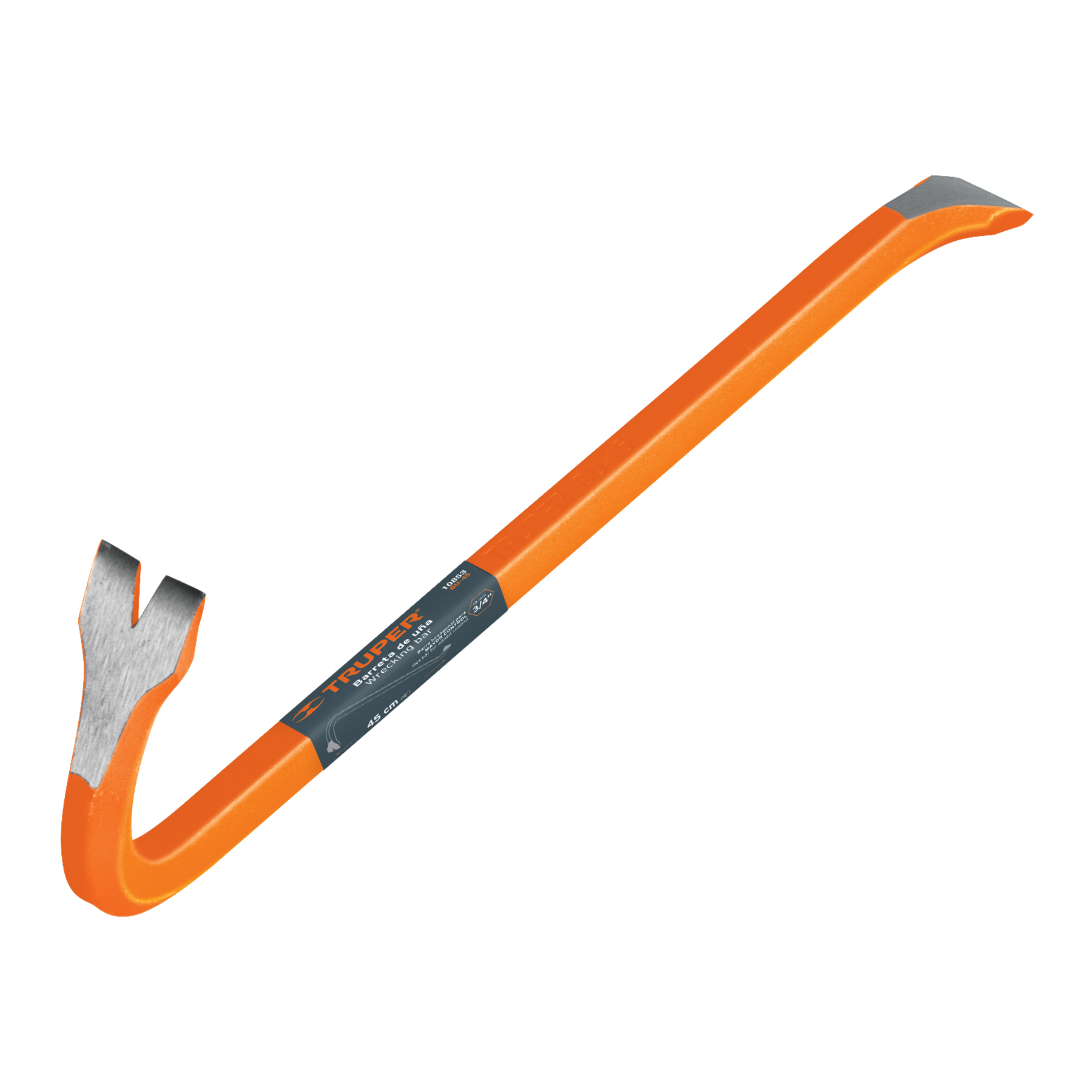 Barreta de uña de 3/4" x 45 cm, TRUPER TRUPER