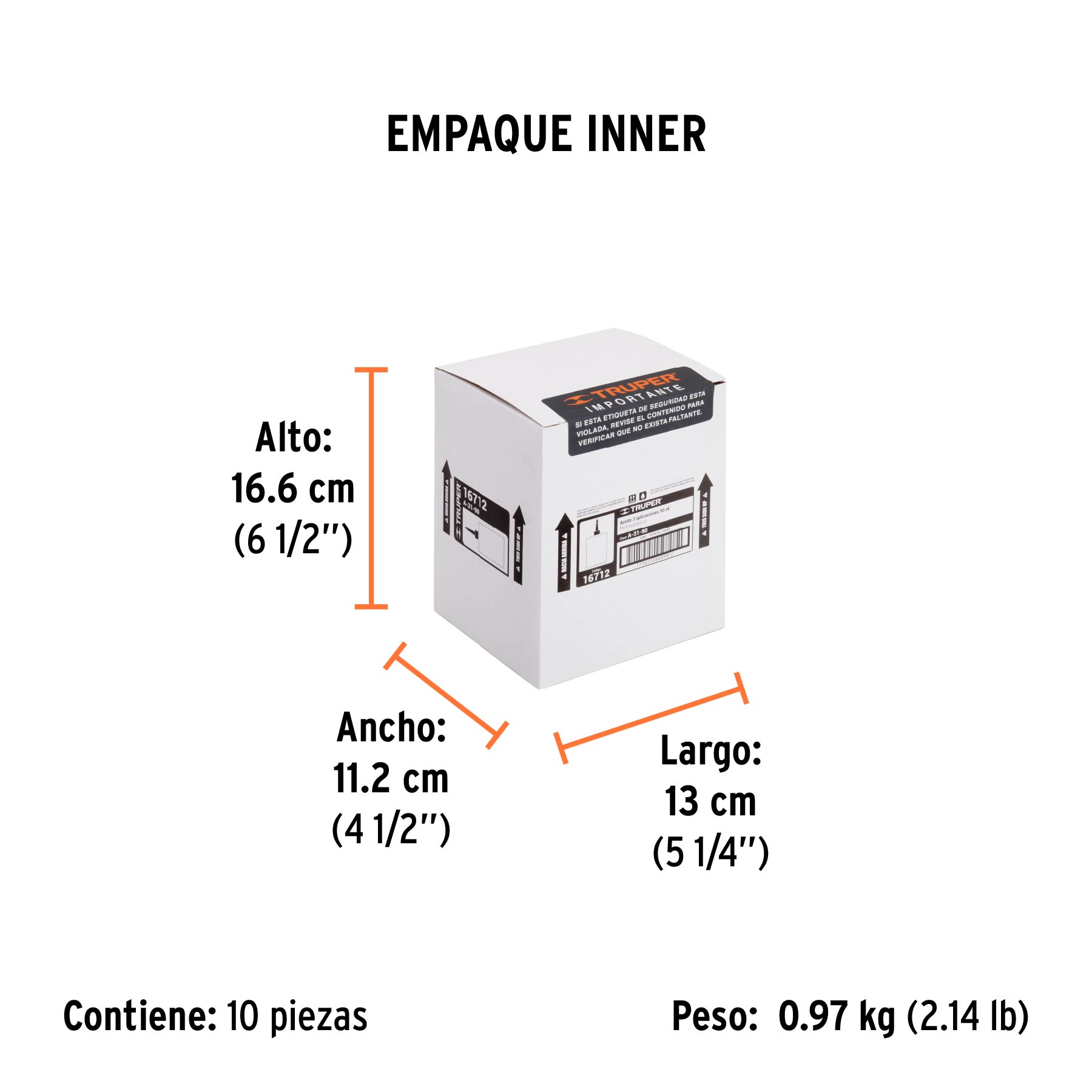 Aceite multiusos, 90ml (3oz), TRUPER TRUPER