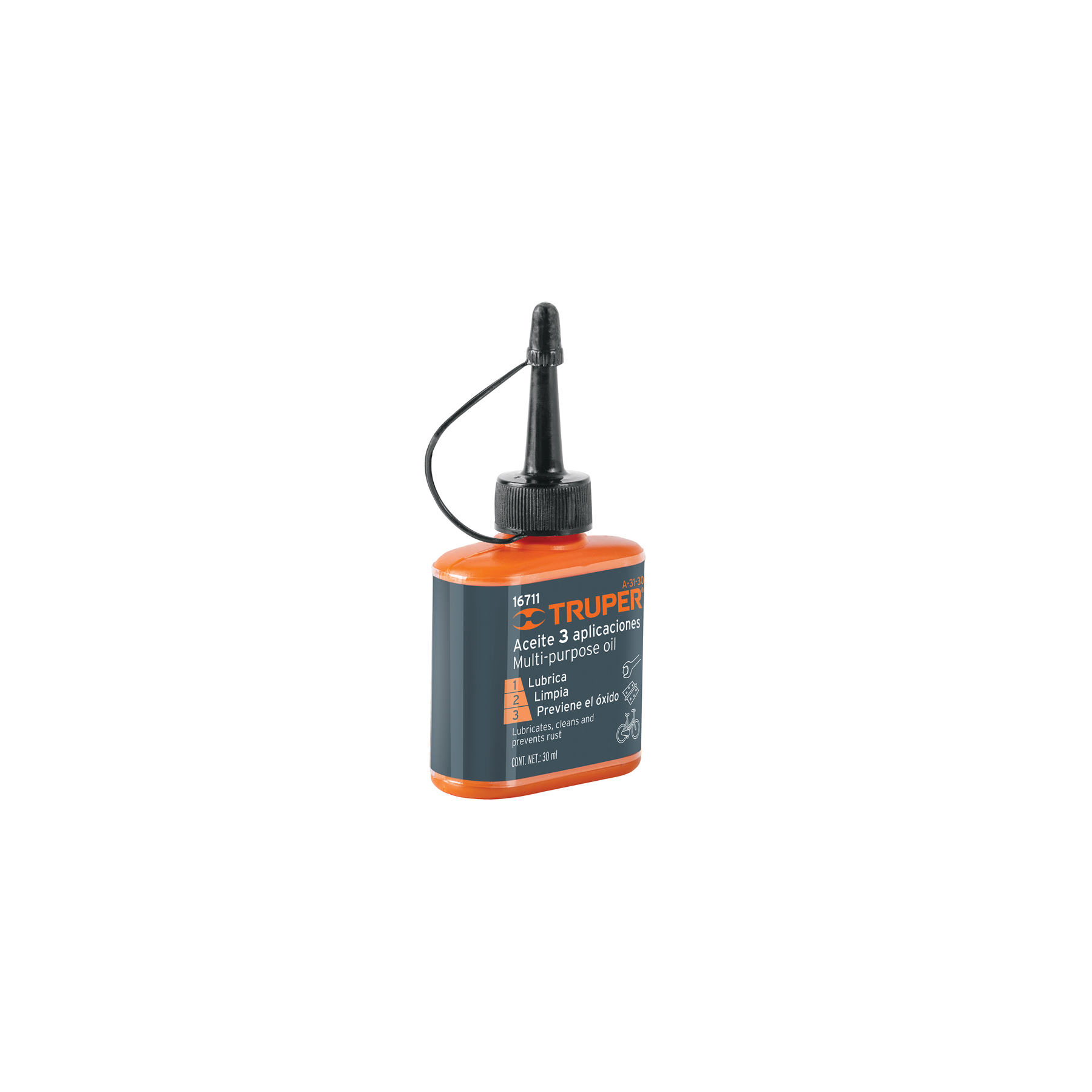 Aceite multiusos, 30ml (1oz), TRUPER TRUPER