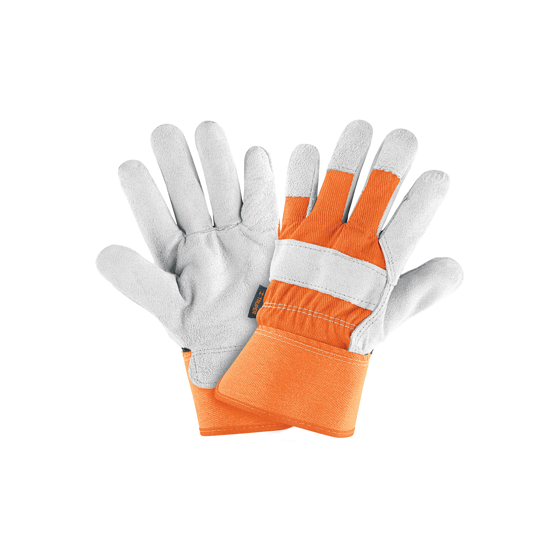 Guantes de carnaza y loneta, unitalla, TRUPER TRUPER