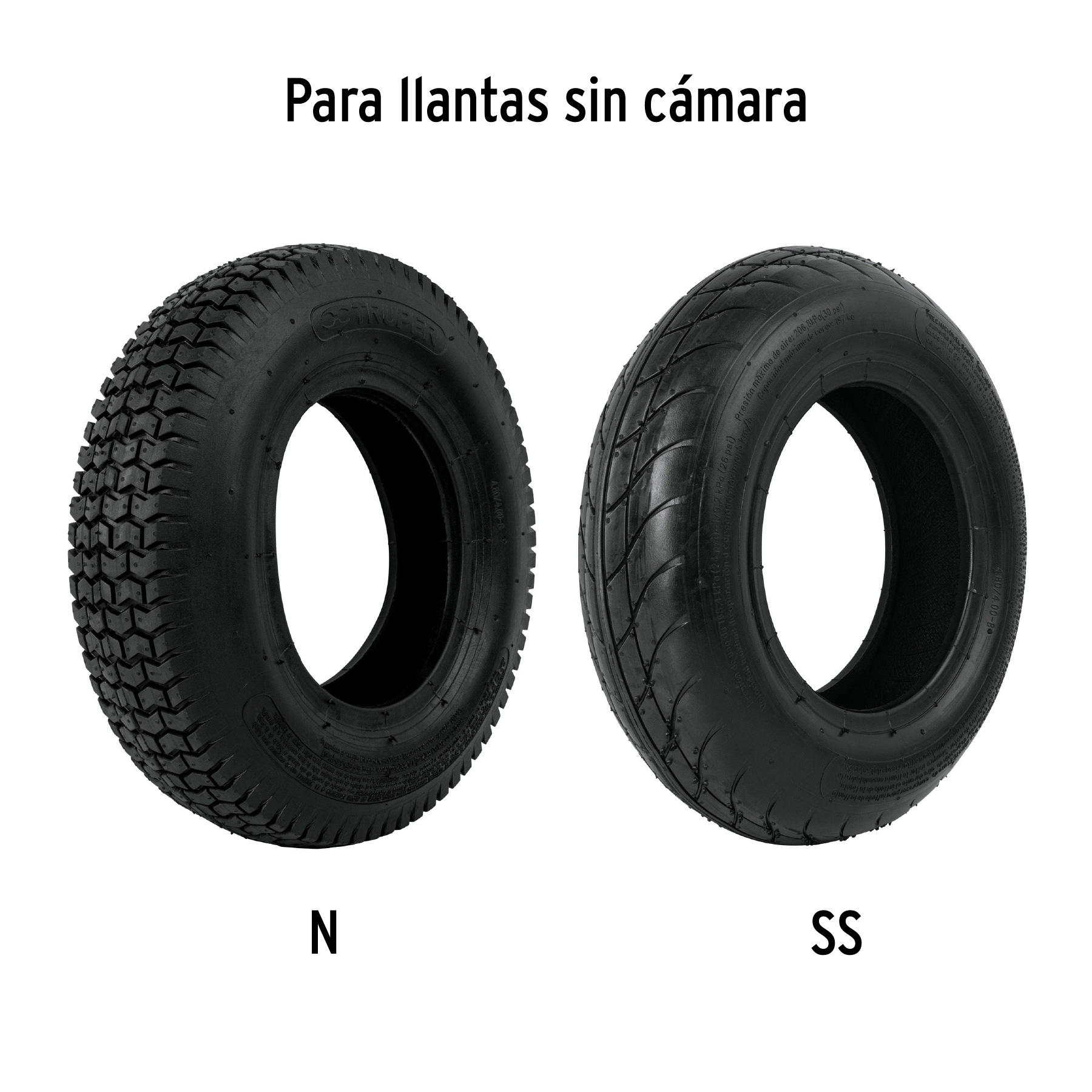 Cámara para llanta de 16", para carretilla TRUPER TRUPER