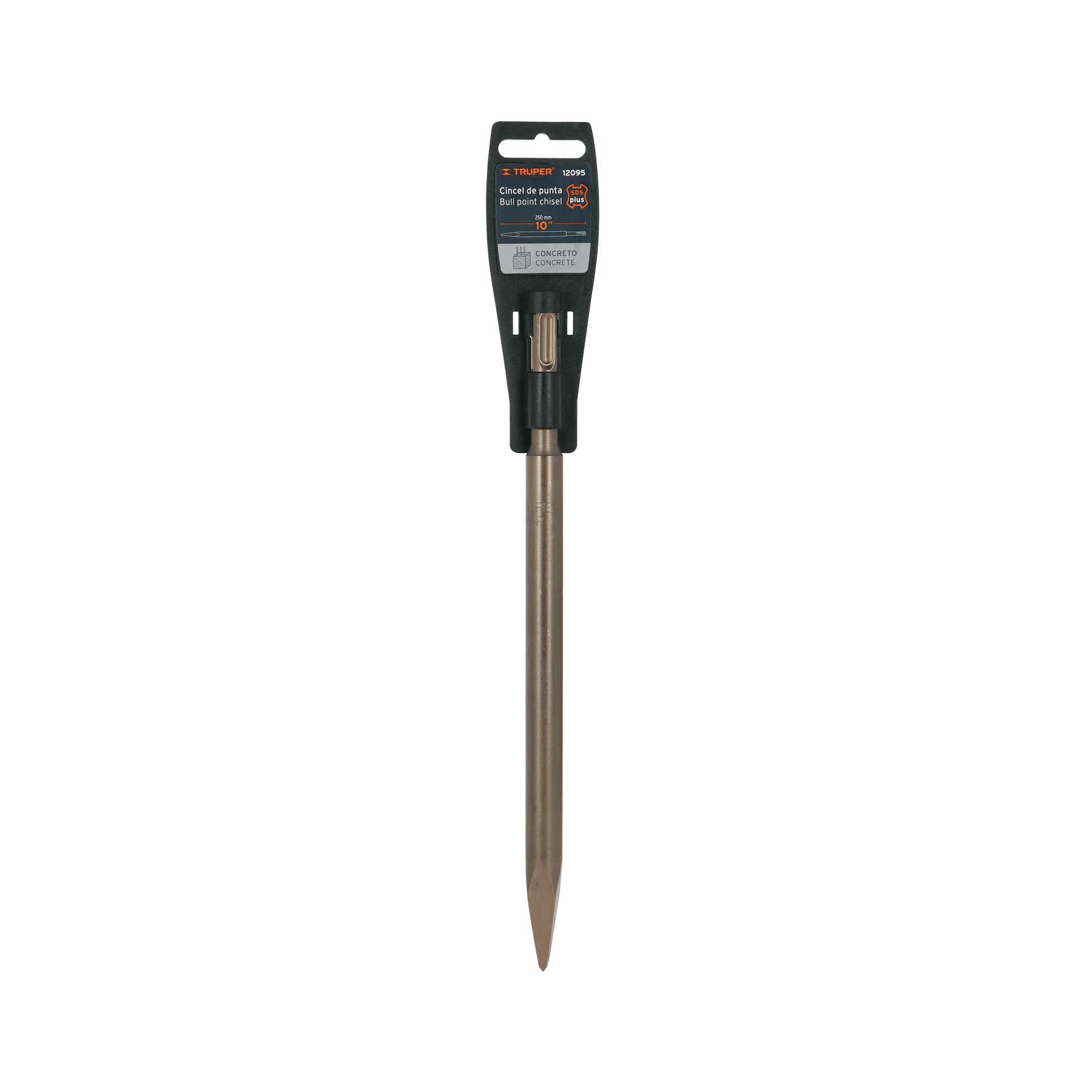 Cincel de punta SDS Plus de 10", TRUPER TRUPER