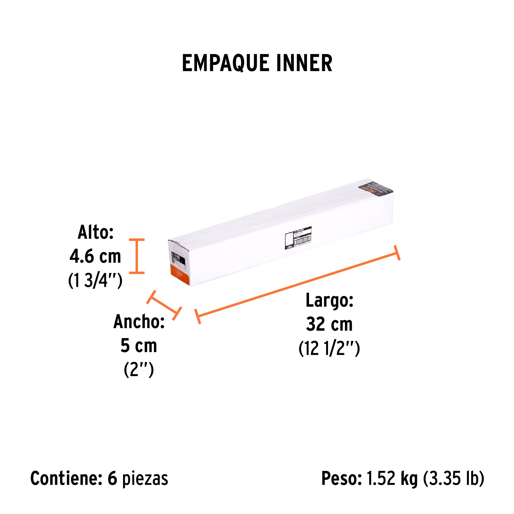 Cincel de punta SDS Plus de 10", TRUPER TRUPER