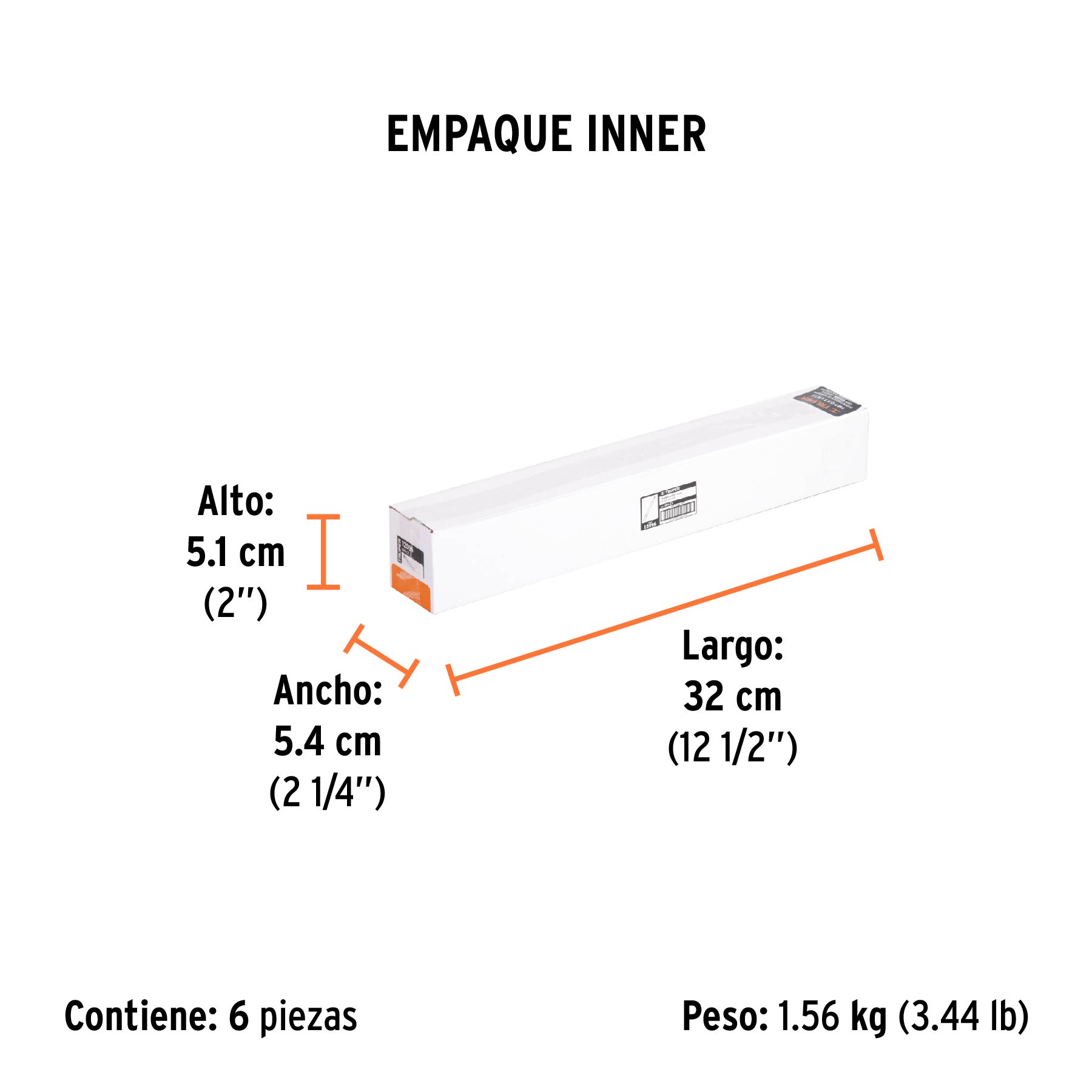 Cincel plano delgado SDS Plus 3/4" x 10", TRUPER TRUPER