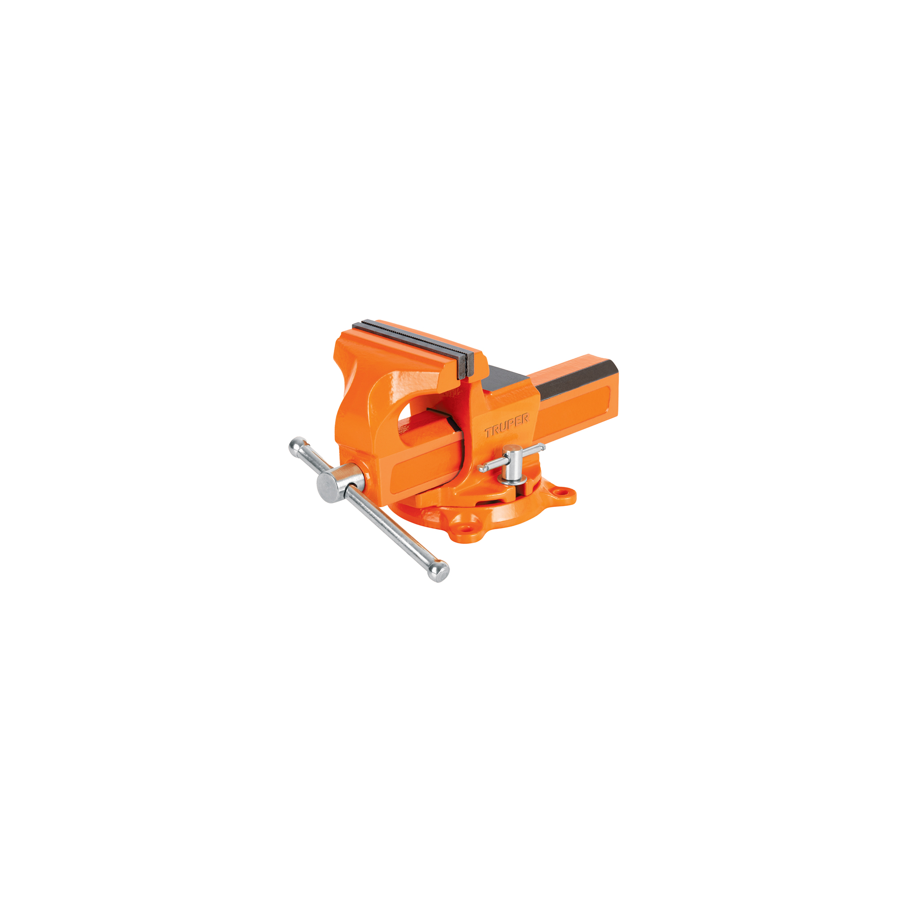 Tornillo de banco 4" tipo europeo de hierro nodular, TRUPER TRUPER