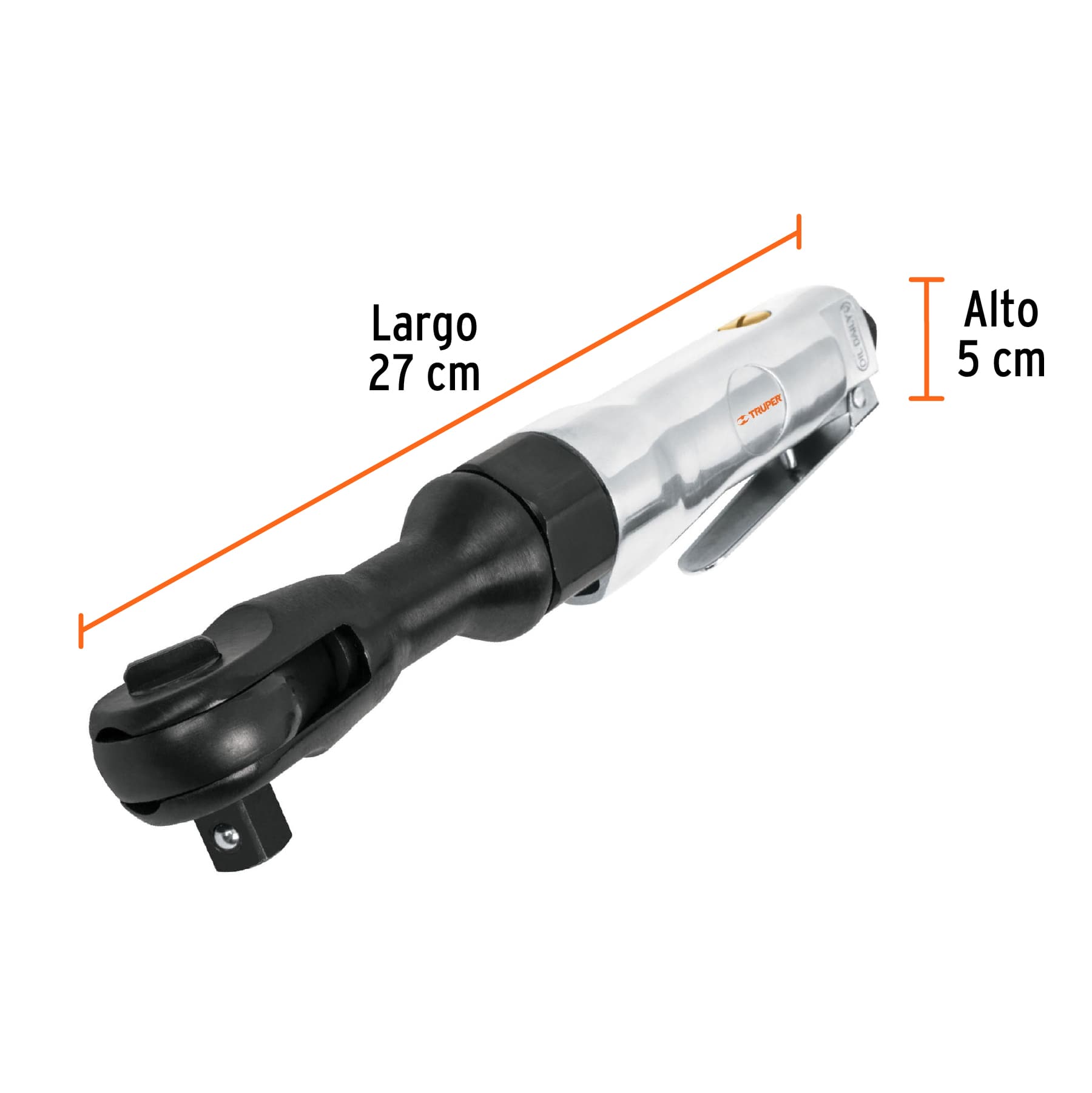 Matraca de impacto neumática 1/2", TRUPER TRUPER