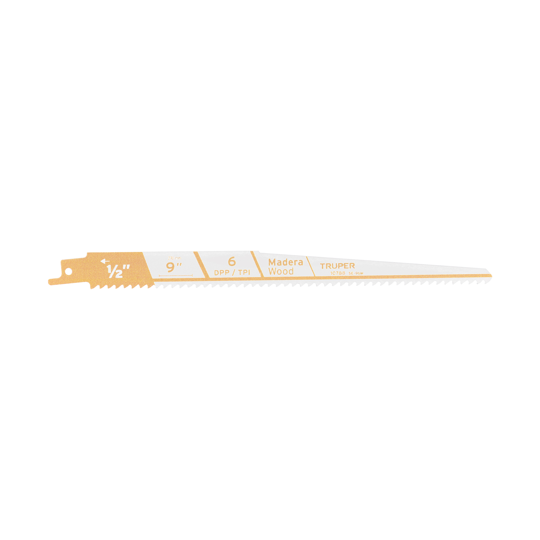 Blíster con 2 seguetas sierra sable 9" 6 DPP para madera TRUPER