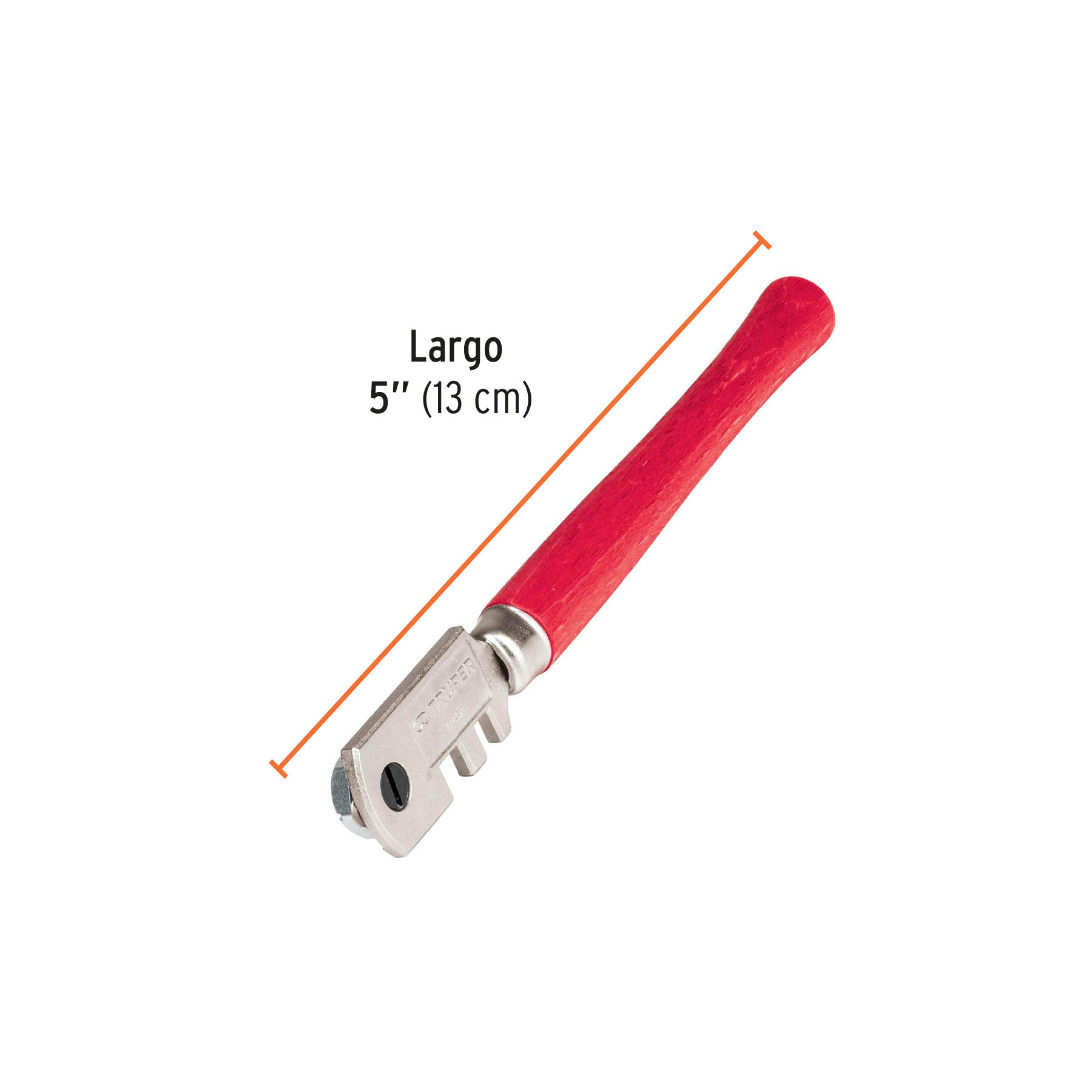 Cortador de vidrio 5" con 6 cuchillas, TRUPER TRUPER