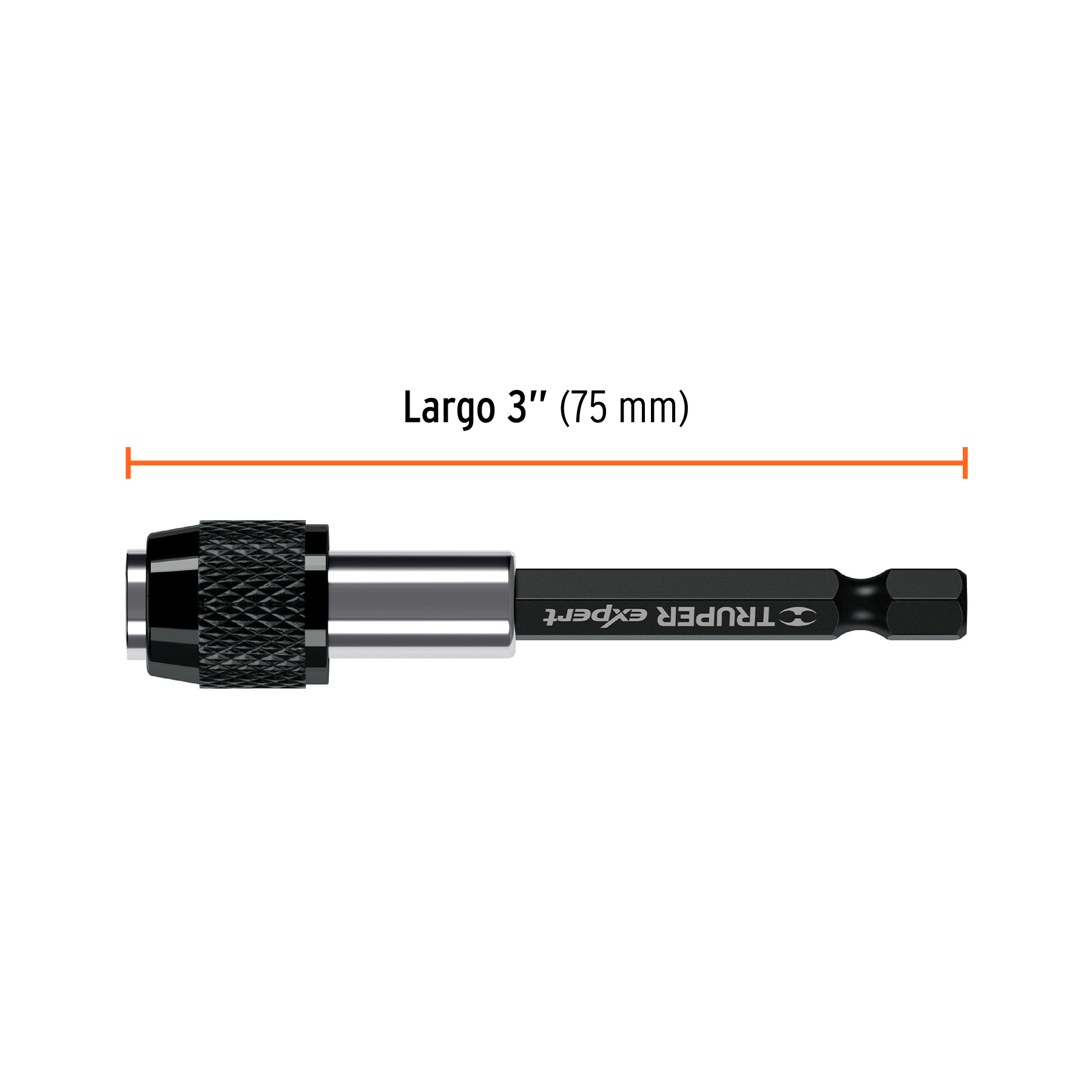 Extensión magnética 3', para puntas, cambio rápido, EXPERT TRUPER