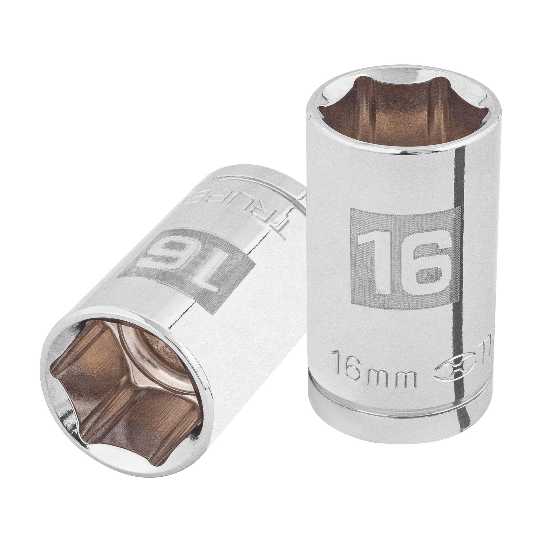 Dado de 16 mm, 6 puntas, cuadro 1/2", TRUPER TRUPER