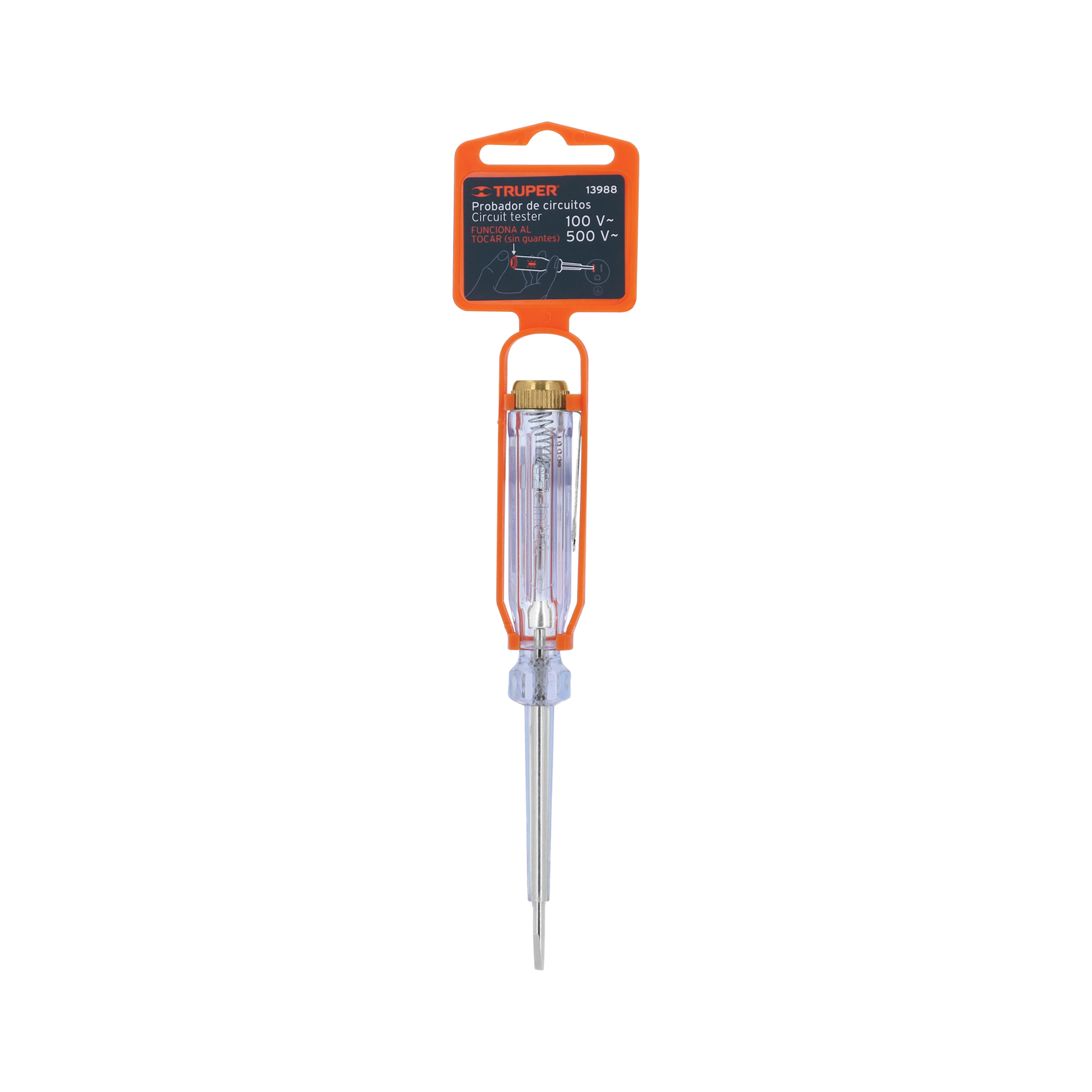 Probador de circuitos de corriente alterna 14 cm, TRUPER TRUPER