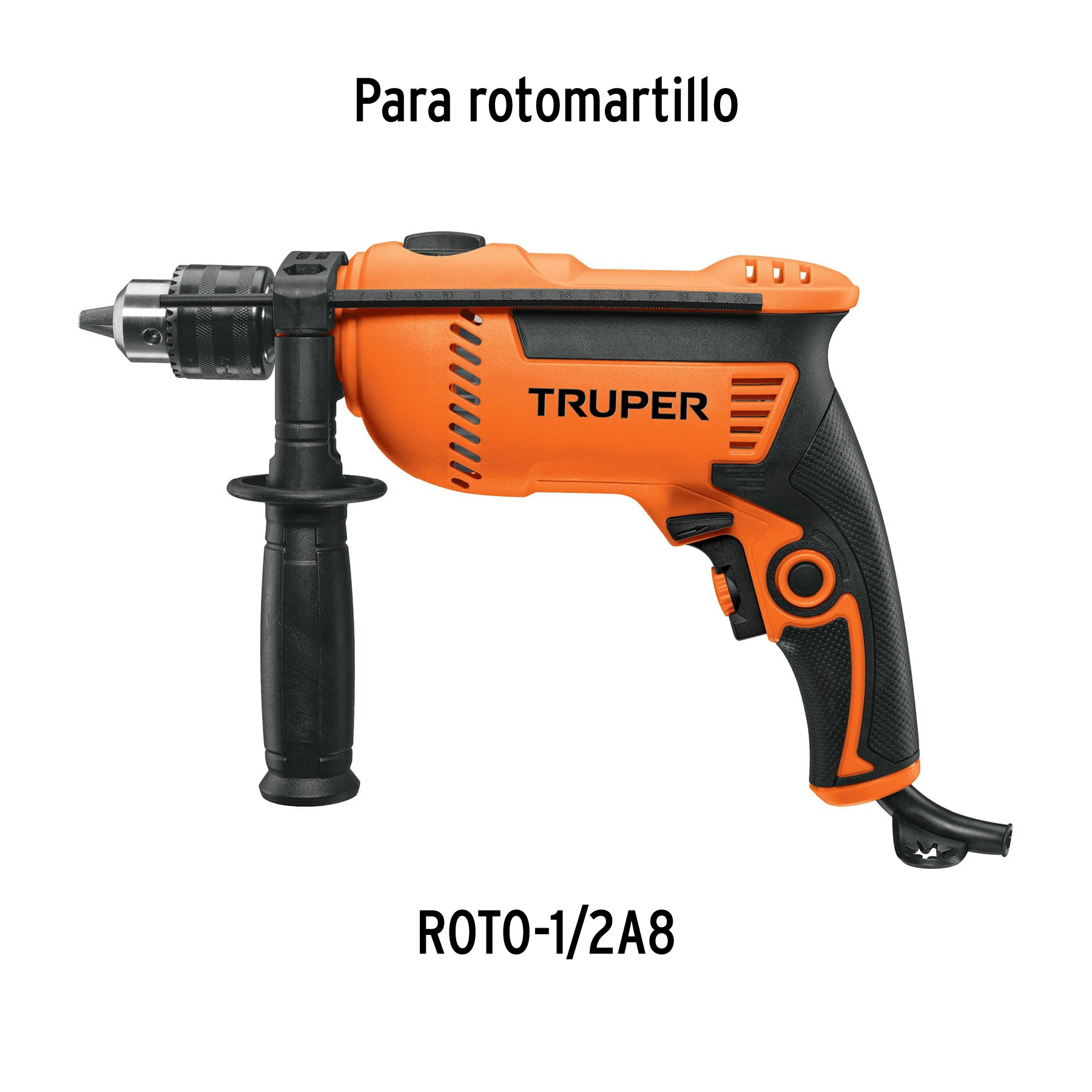 Bolsa con 2 carbones de repuesto para ROTO-1/2A8, TRUPER TRUPER