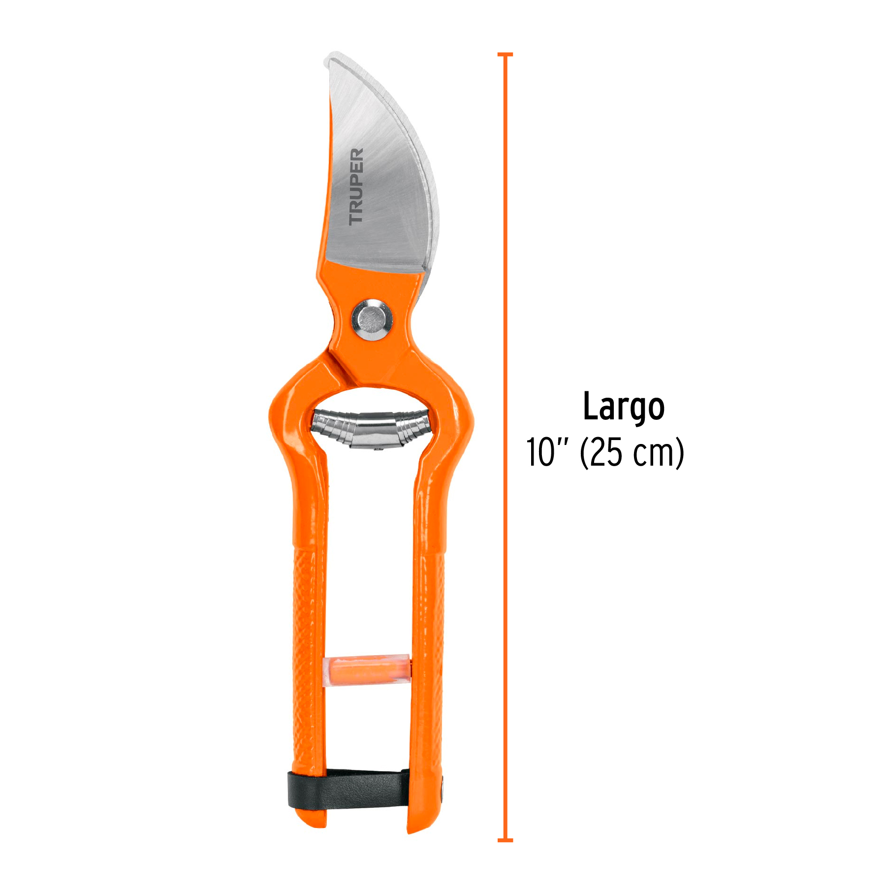 Tijera para poda 10" forjada cuchilla de paso, TRUPER TRUPER