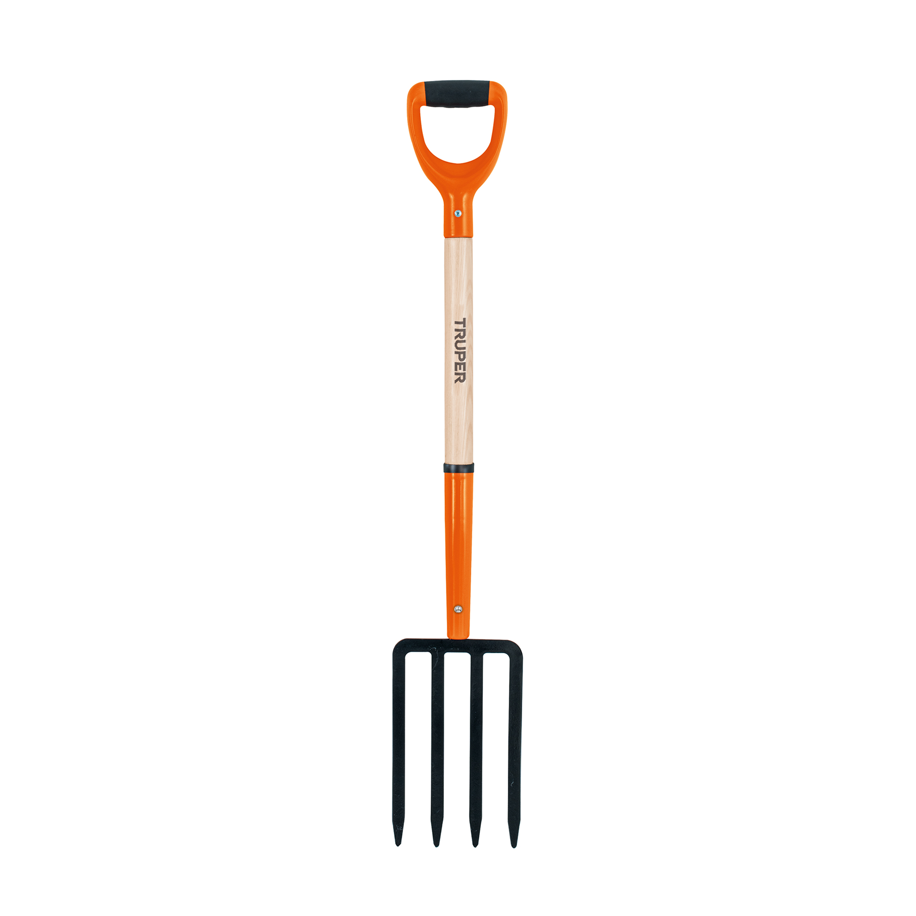 Bieldo para jardín, 4 dientes, mgo 29", puño "Y", TRUPER TRUPER
