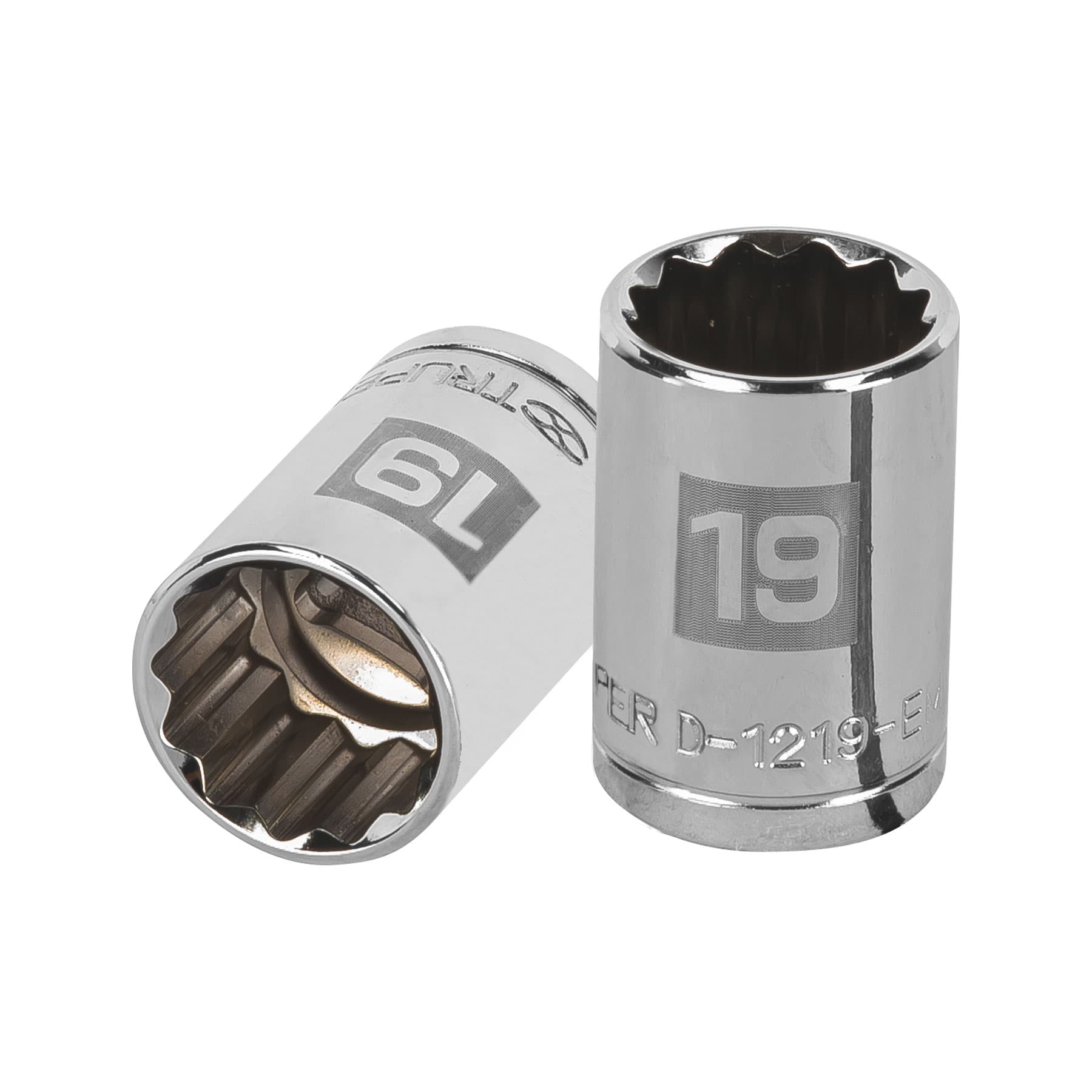 Dado de 19 mm, 12 puntas, cuadro 1/2", TRUPER TRUPER