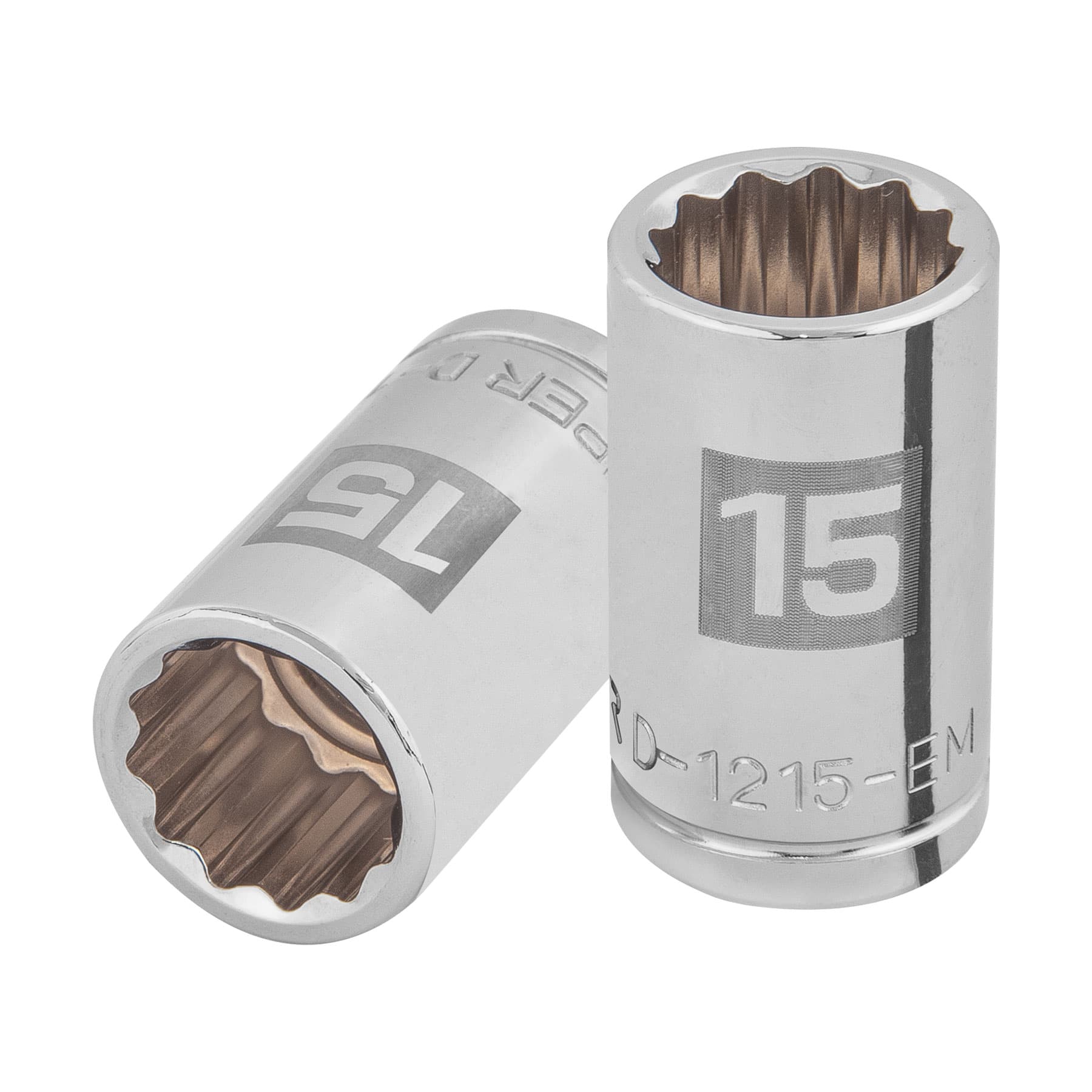 Dado de 15 mm, 12 puntas, cuadro 1/2", TRUPER TRUPER