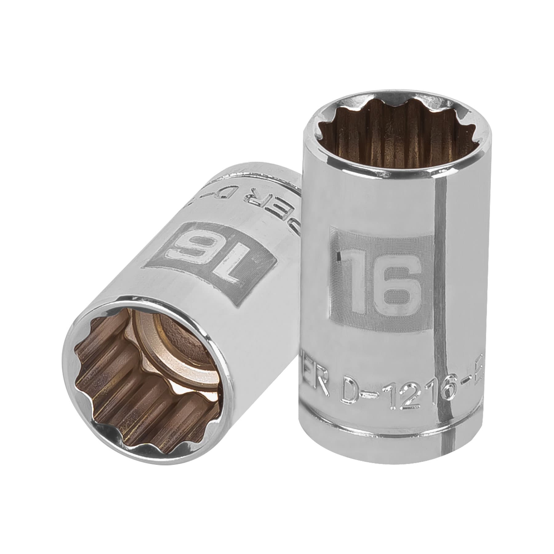 Dado de 16 mm, 12 puntas, cuadro 1/2", TRUPER TRUPER