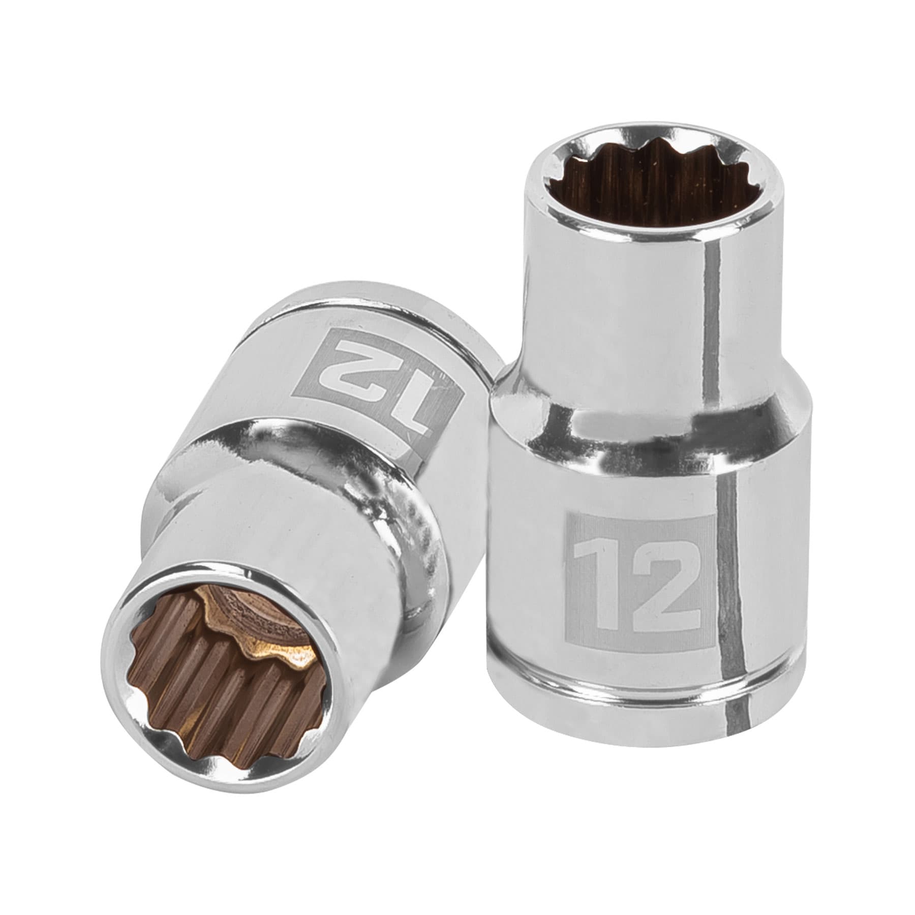 Dado de 12 mm, 12 puntas, cuadro 1/2", TRUPER TRUPER