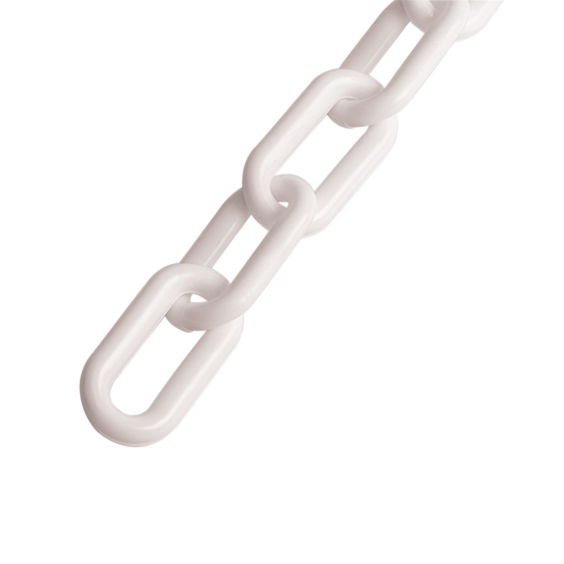 Metro de cadena de 8 mm de plástico blanca, carrete de 25 m TRUPER