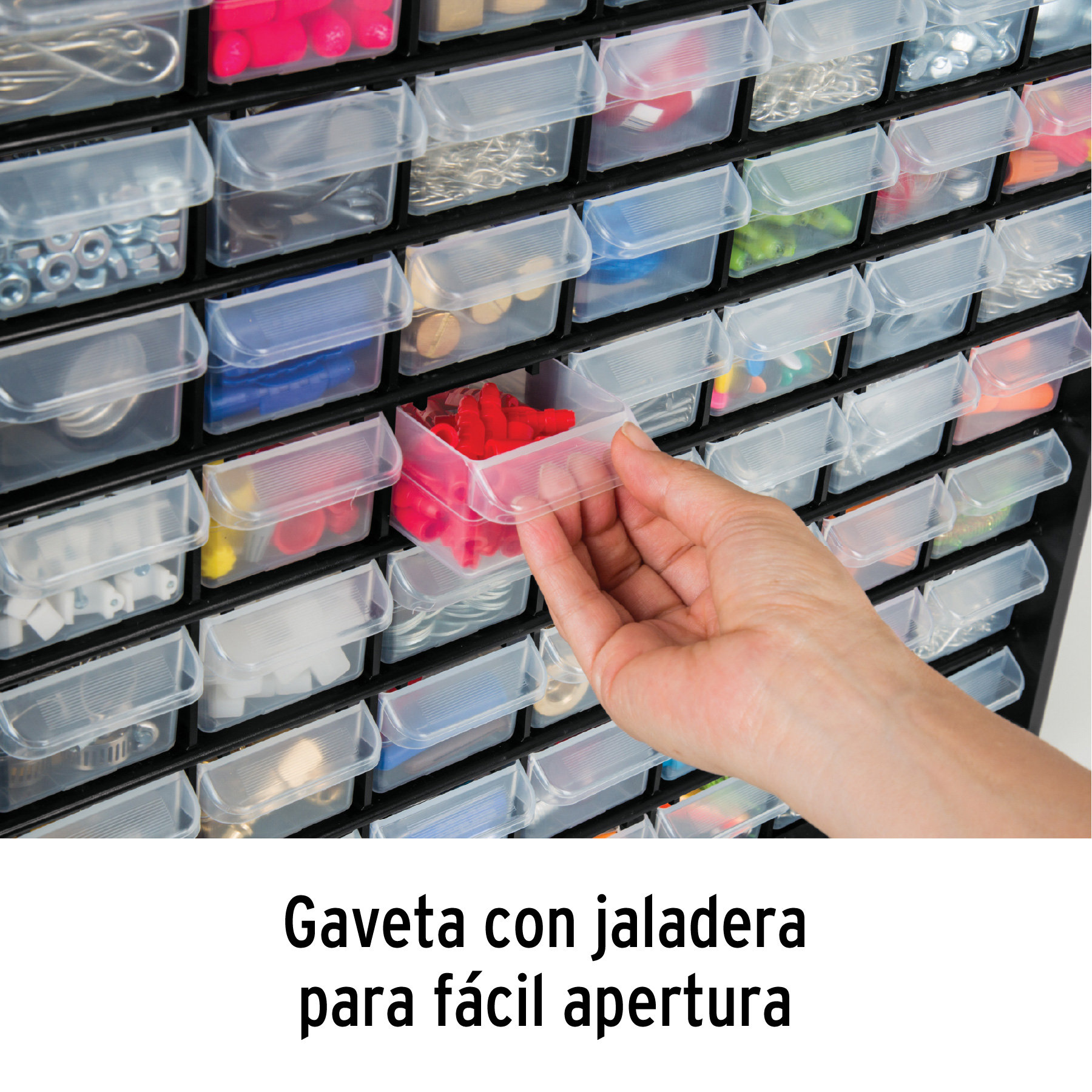 Organizador con 64 gavetas, TRUPER TRUPER
