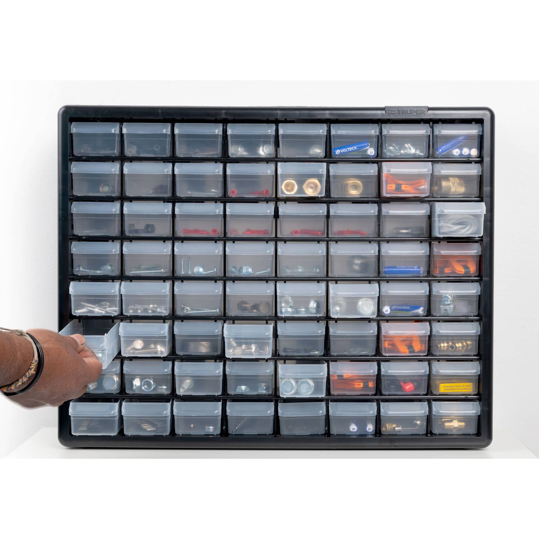 Organizador con 64 gavetas, TRUPER TRUPER