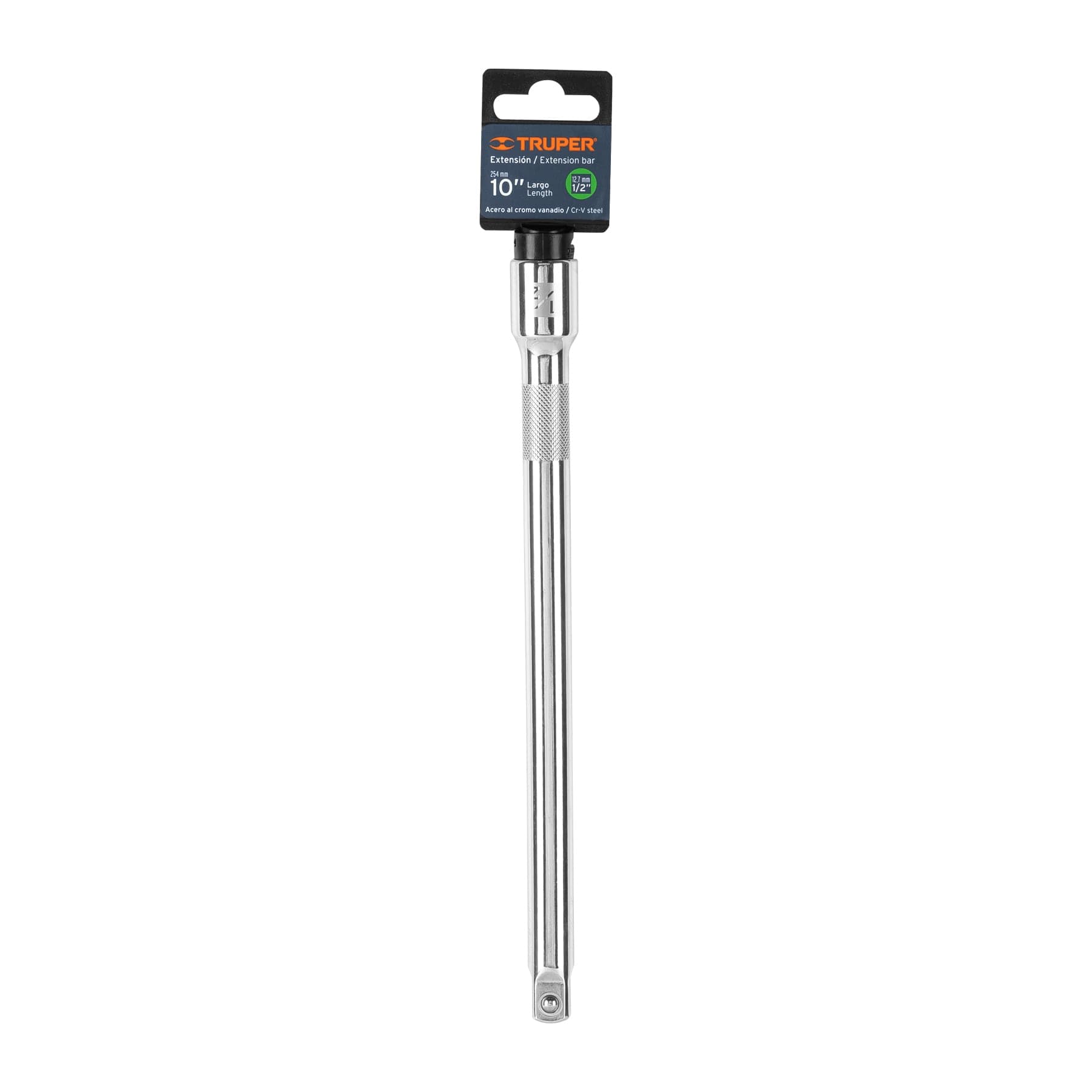 Extensión para matraca, cuadro 1/2", largo 10", TRUPER TRUPER