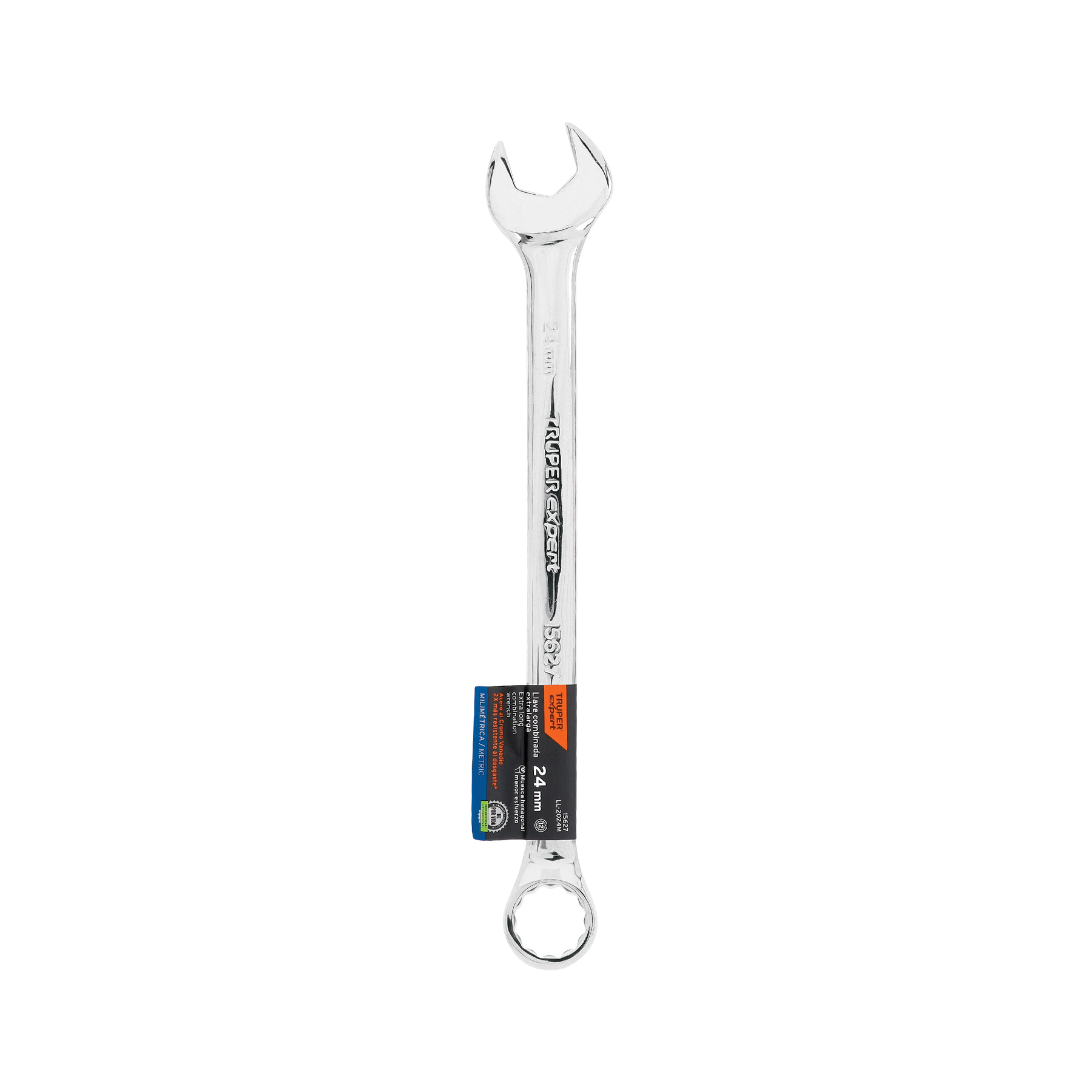 Llave combinada extralarga 24 mm x 336 mm de largo, EXPERT TRUPER