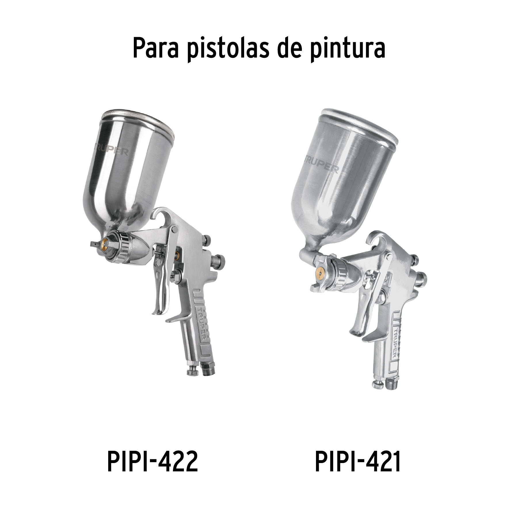 Vaso aluminio de repuesto para PIPI-411/420/421/422, TRUPER TRUPER