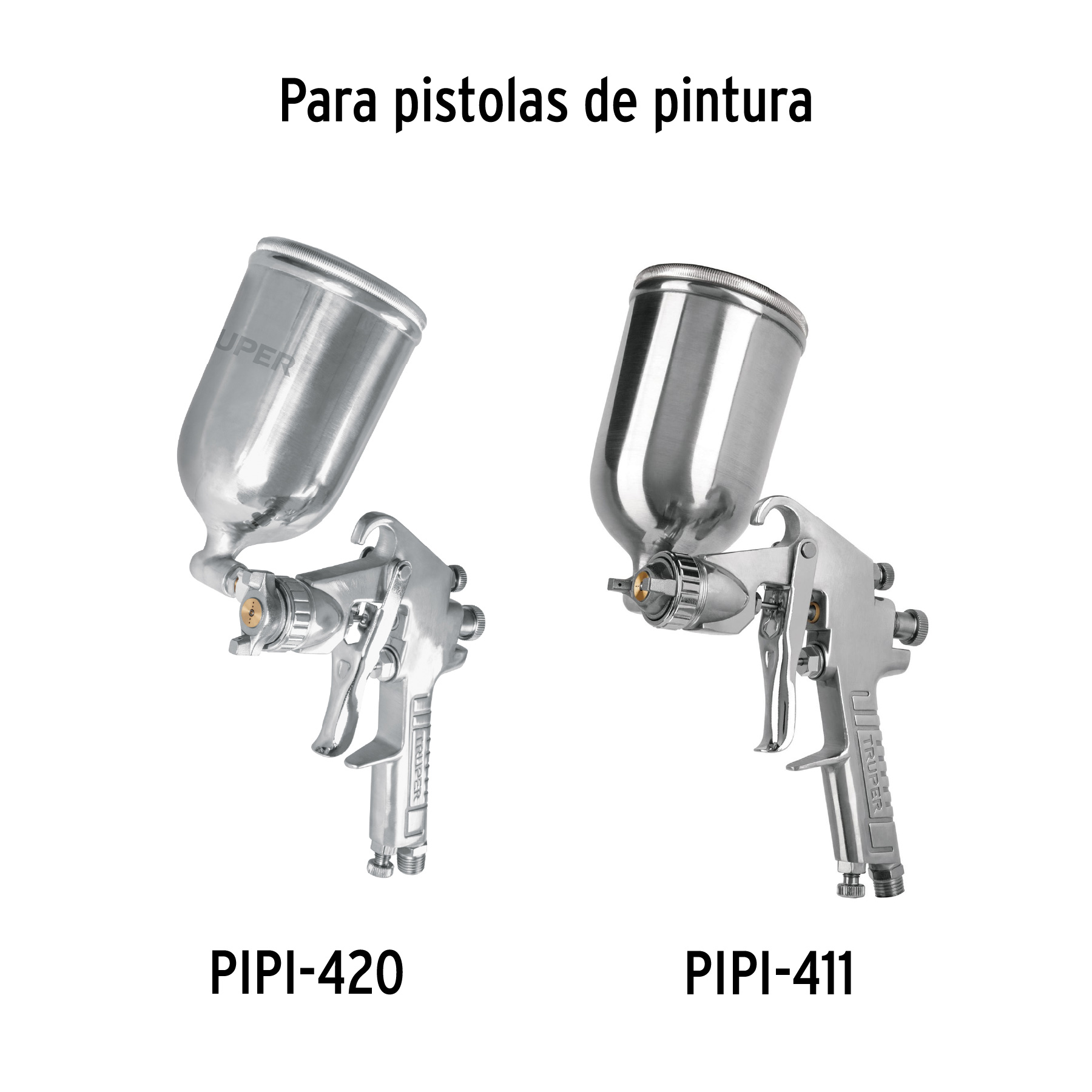 Vaso aluminio de repuesto para PIPI-411/420/421/422, TRUPER TRUPER