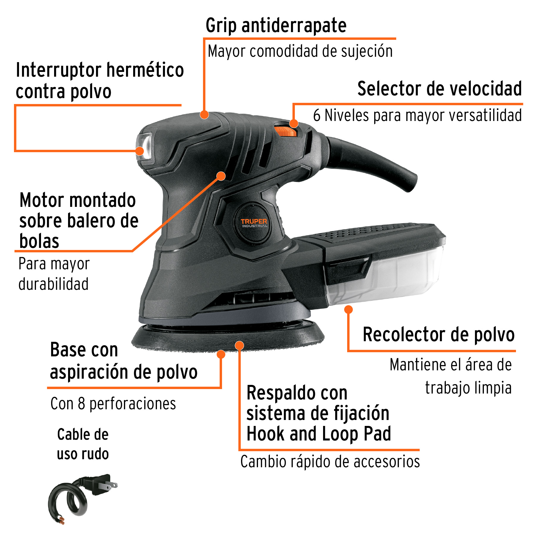 Ficha técnica 934309/R33-LIRO-5N Truper® - Es mucha herramienta TRUPER