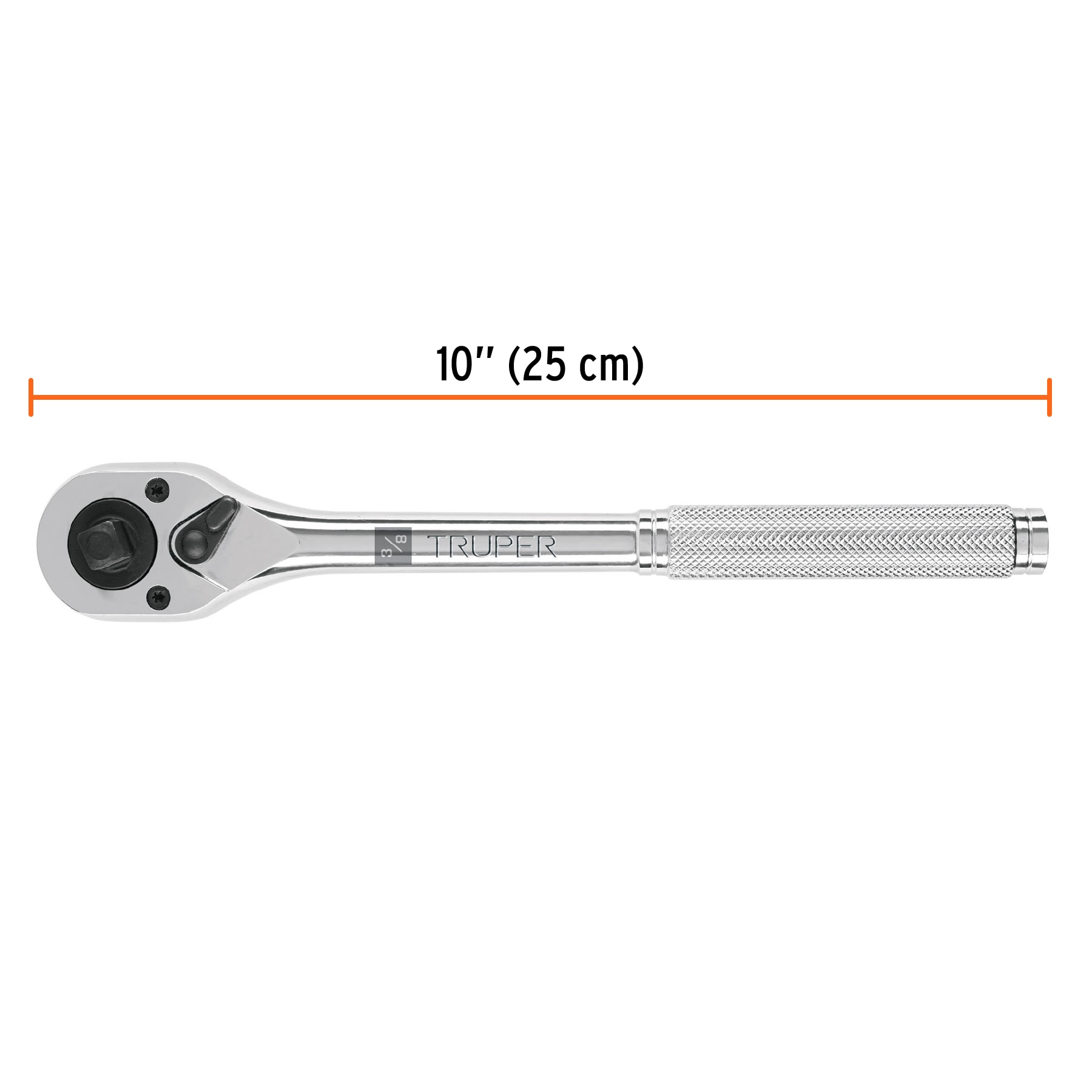 Matraca doble cuadros 3/8"y 1/2", TRUPER TRUPER