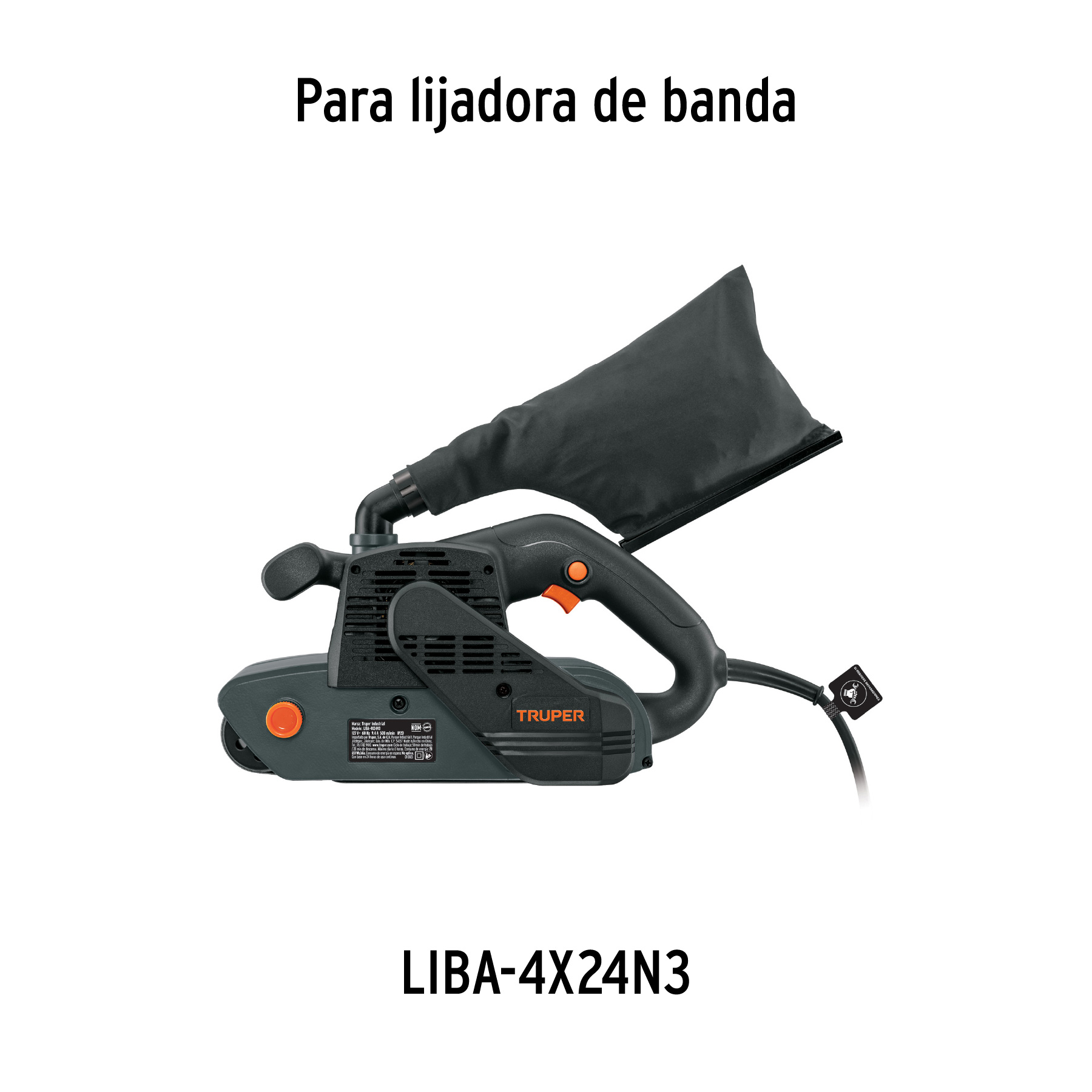 Bolsa con 2 carbones de repuesto para LIBA-4X24N3, TRUPER TRUPER