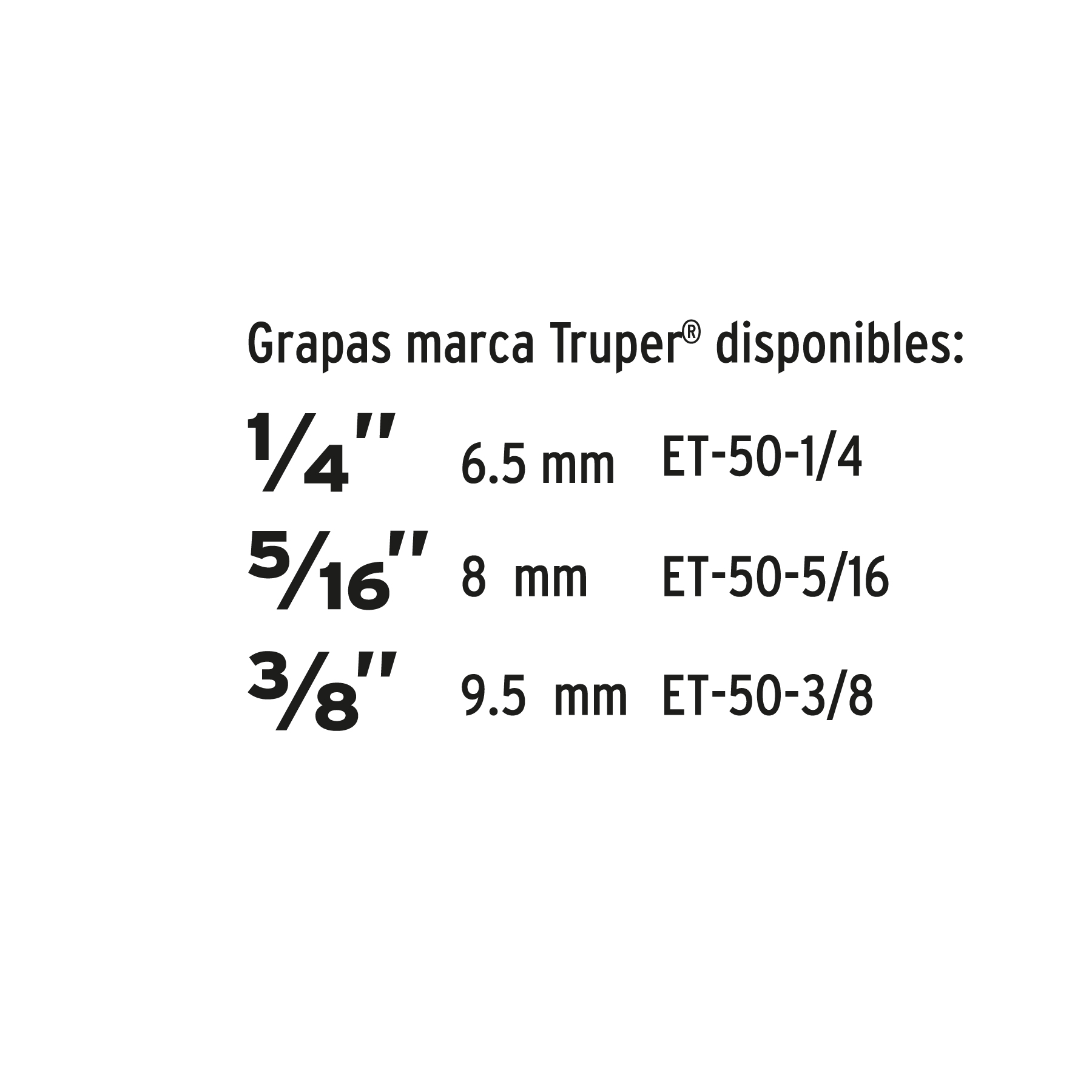 Engrapadora tipo martillo, uso rudo, TRUPER TRUPER