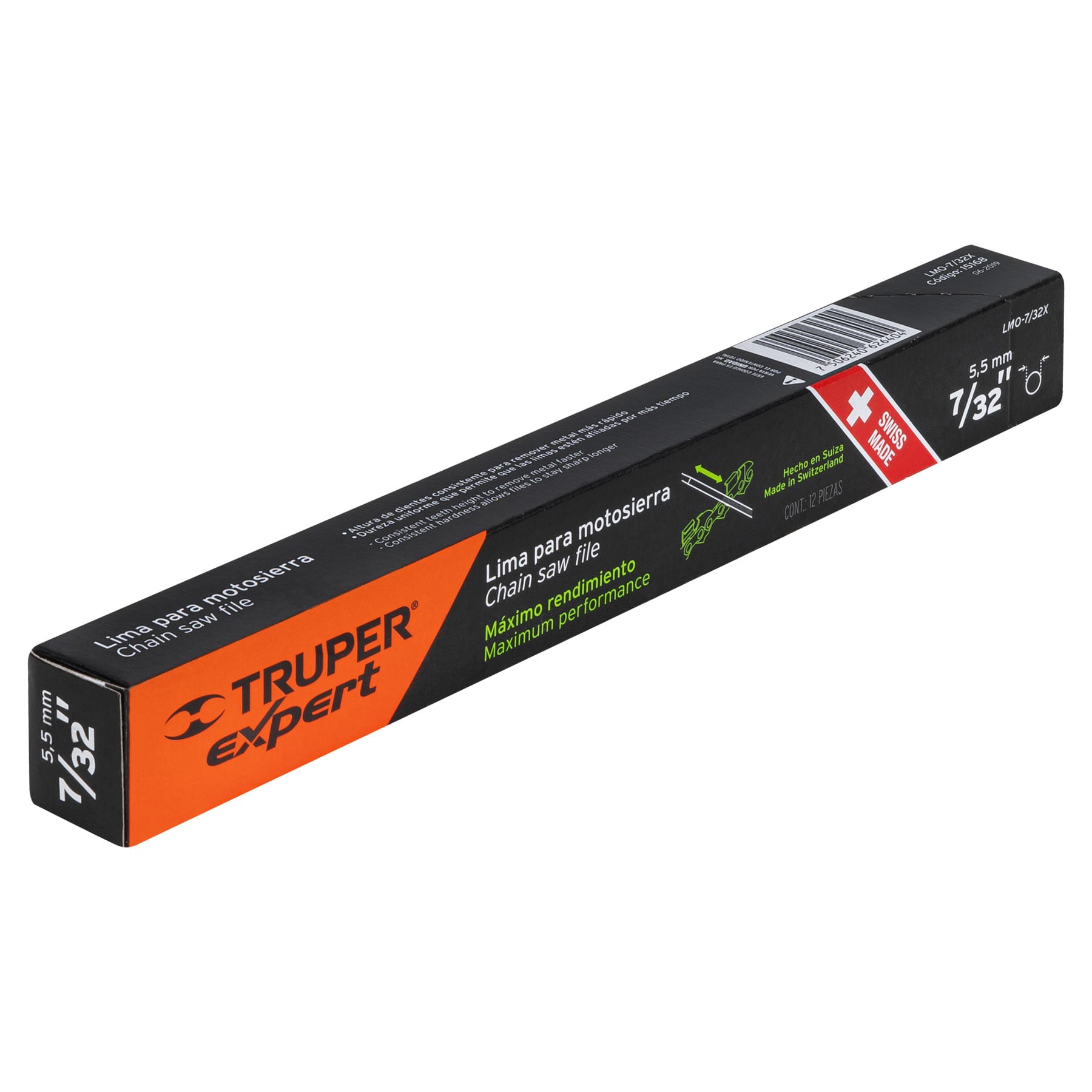 Lima profesional para motosierra, 7/32", TRUPER EXPERT TRUPER