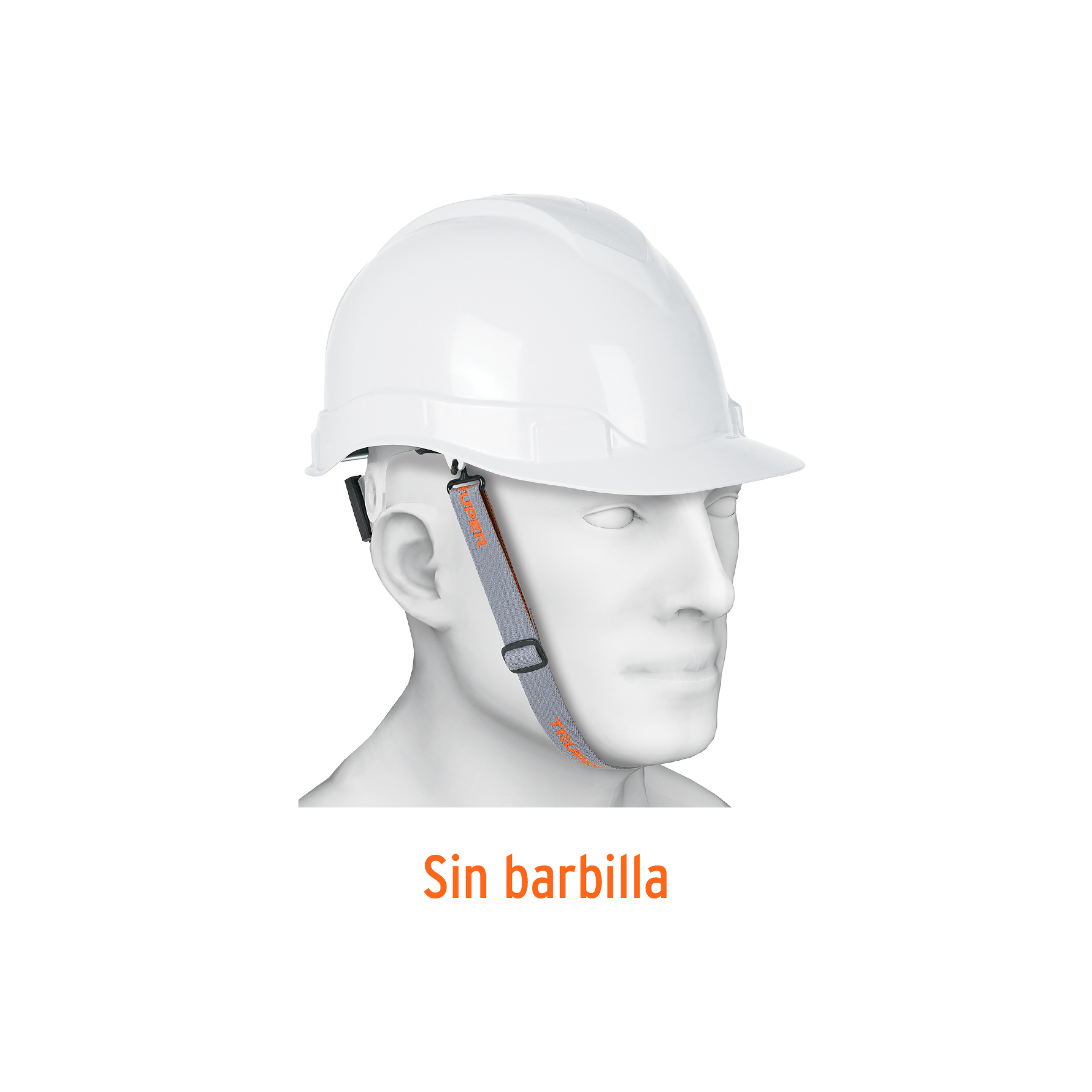 Barboquejo para casco de seguridad industrial, TRUPER TRUPER